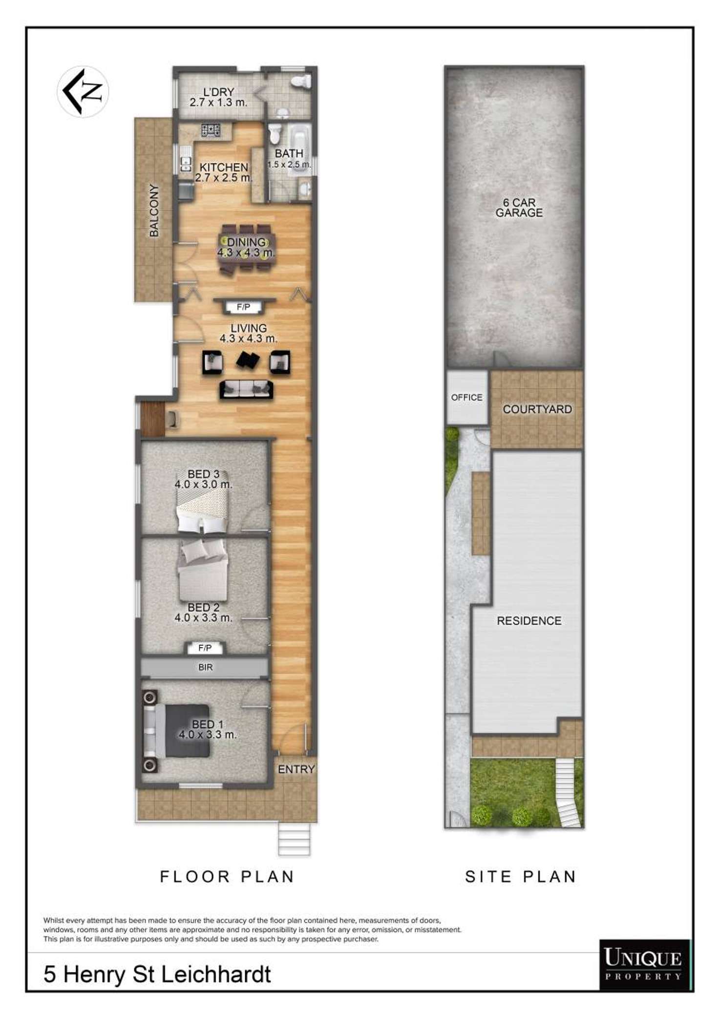 Floorplan of Homely house listing, 5 Henry Street, Leichhardt NSW 2040