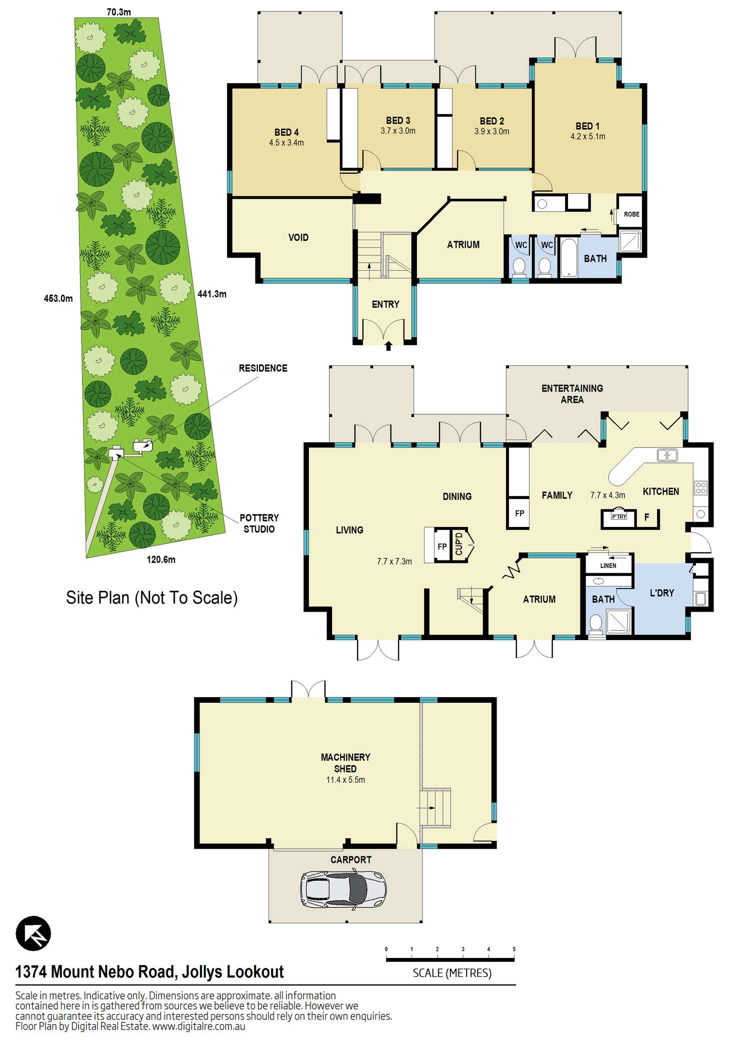 Floorplan of Homely house listing, 1374 Mount Nebo Road, Jollys Lookout QLD 4520
