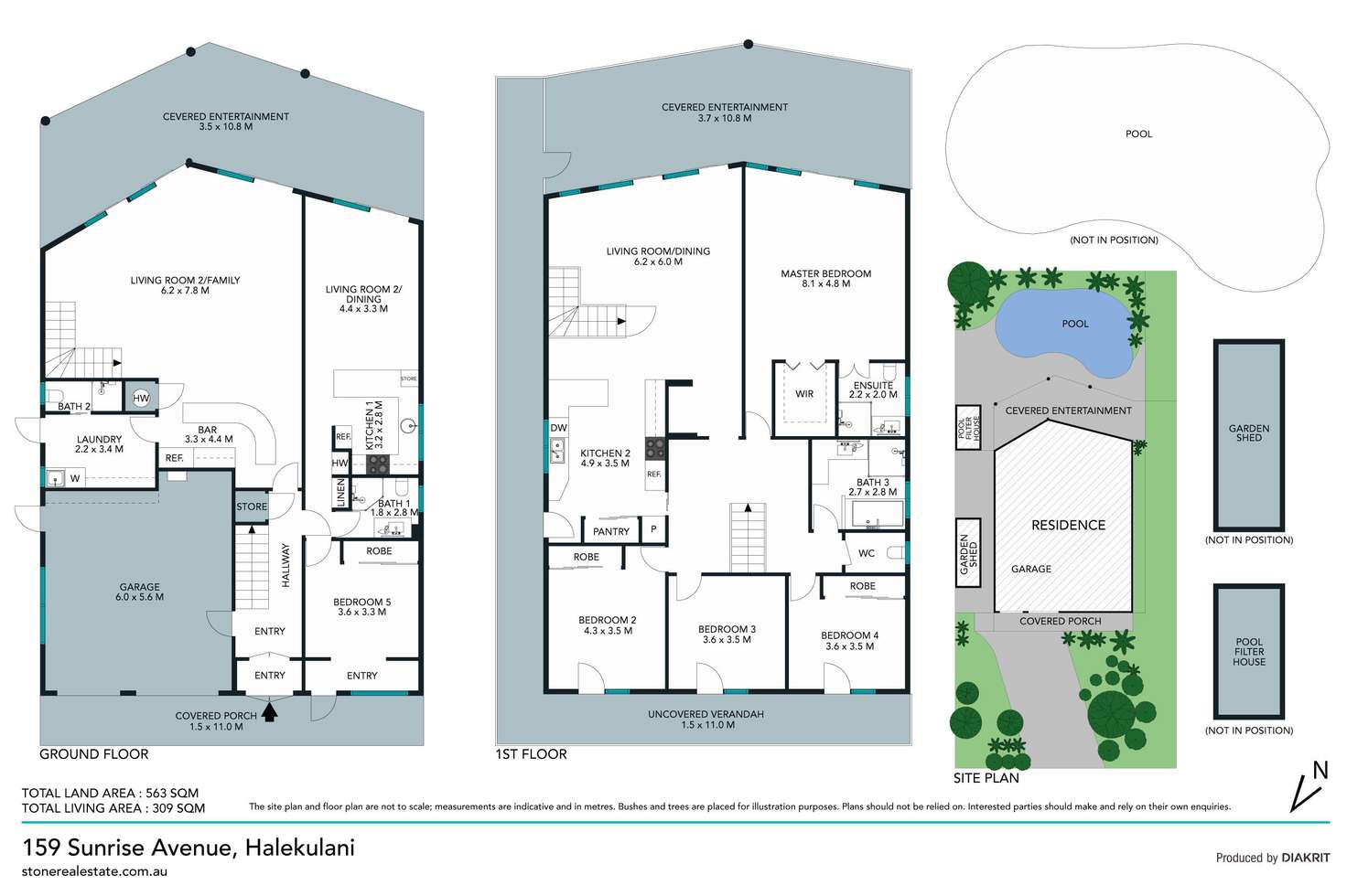 Floorplan of Homely house listing, 159 Sunrise Avenue, Halekulani NSW 2262