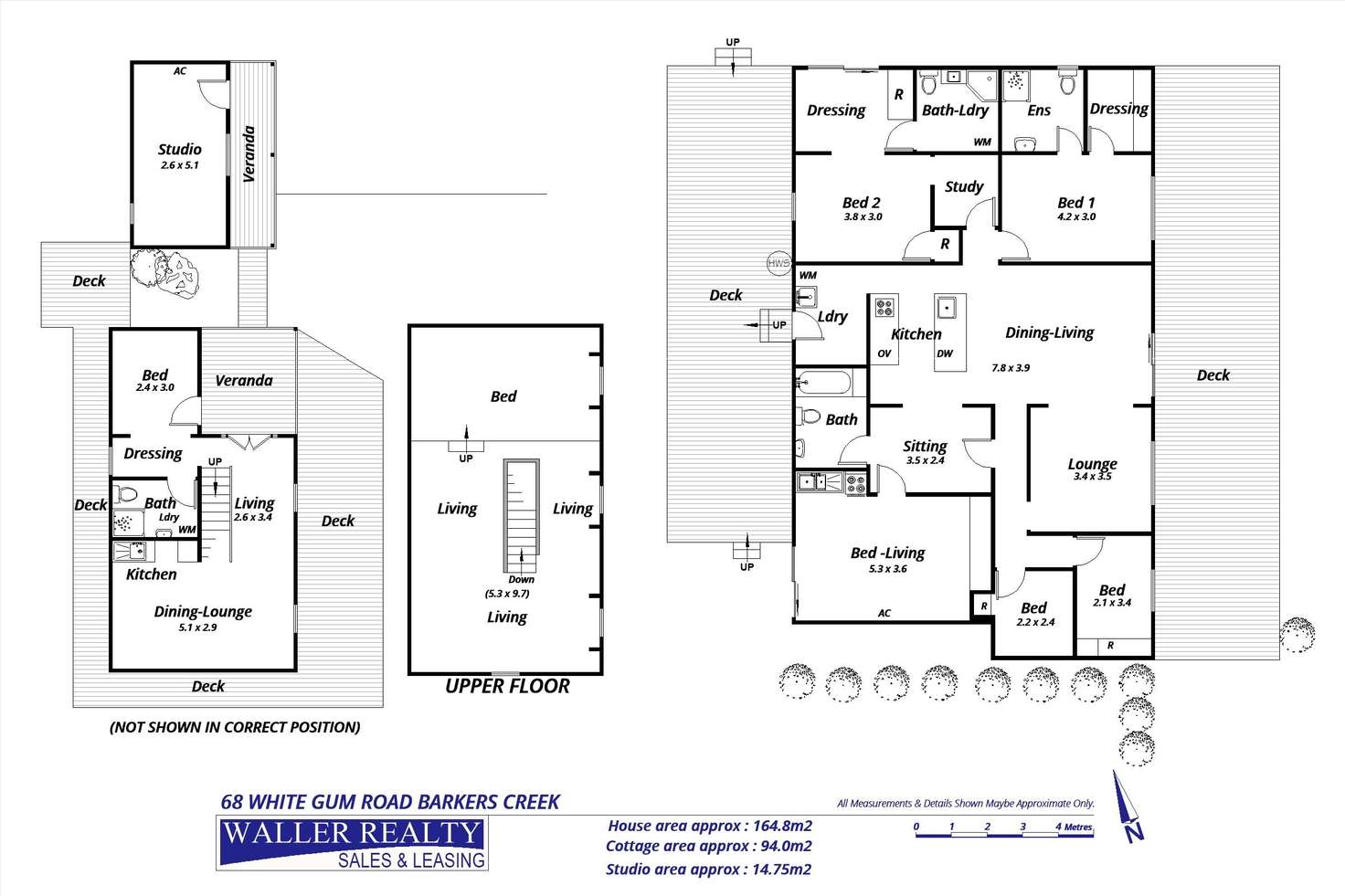 Floorplan of Homely house listing, 68 White Gum Road, Barkers Creek VIC 3451