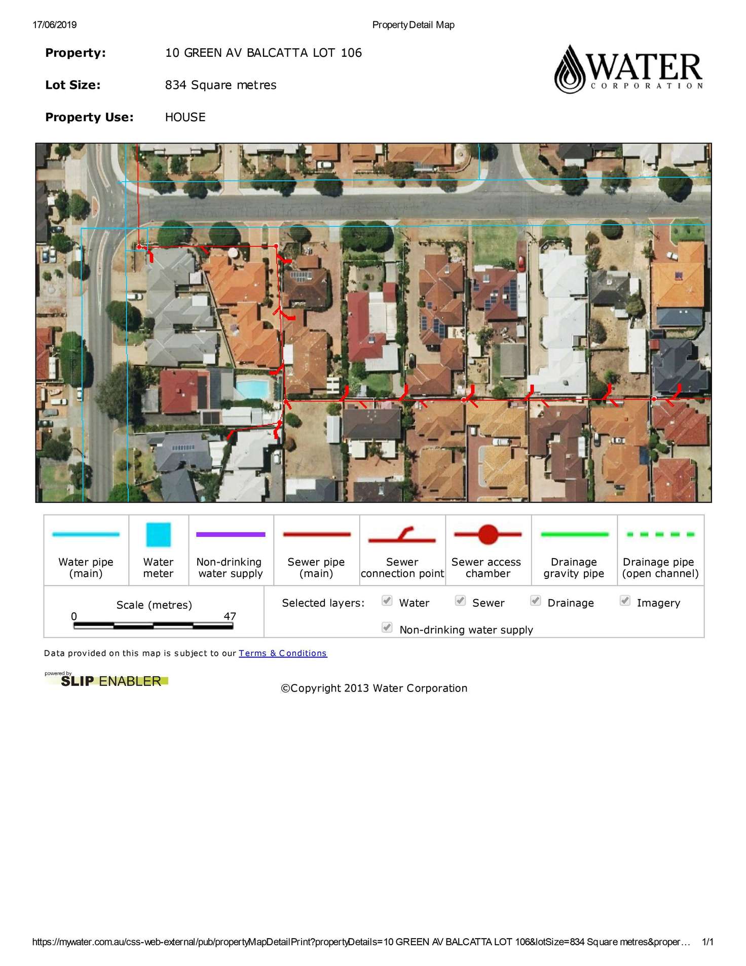 Floorplan of Homely house listing, 10 Green Avenue, Balcatta WA 6021