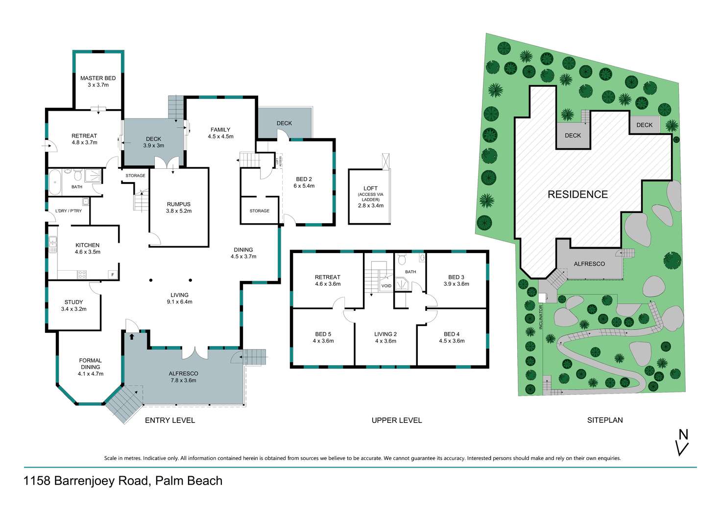 Floorplan of Homely house listing, 1158 Barrenjoey Road, Palm Beach NSW 2108