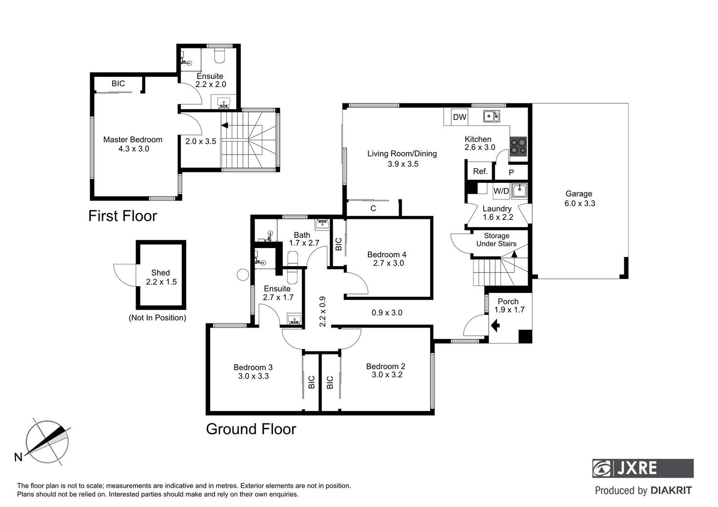 Floorplan of Homely townhouse listing, 2/10 Vision Street, Chadstone VIC 3148