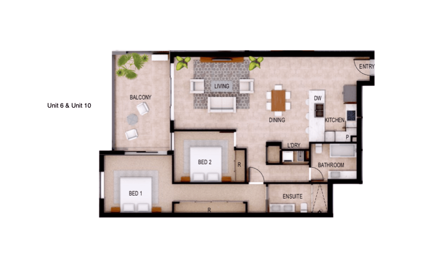 Floorplan of Homely unit listing, Level 3/10/15 Benabrow Avenue, Bellara QLD 4507