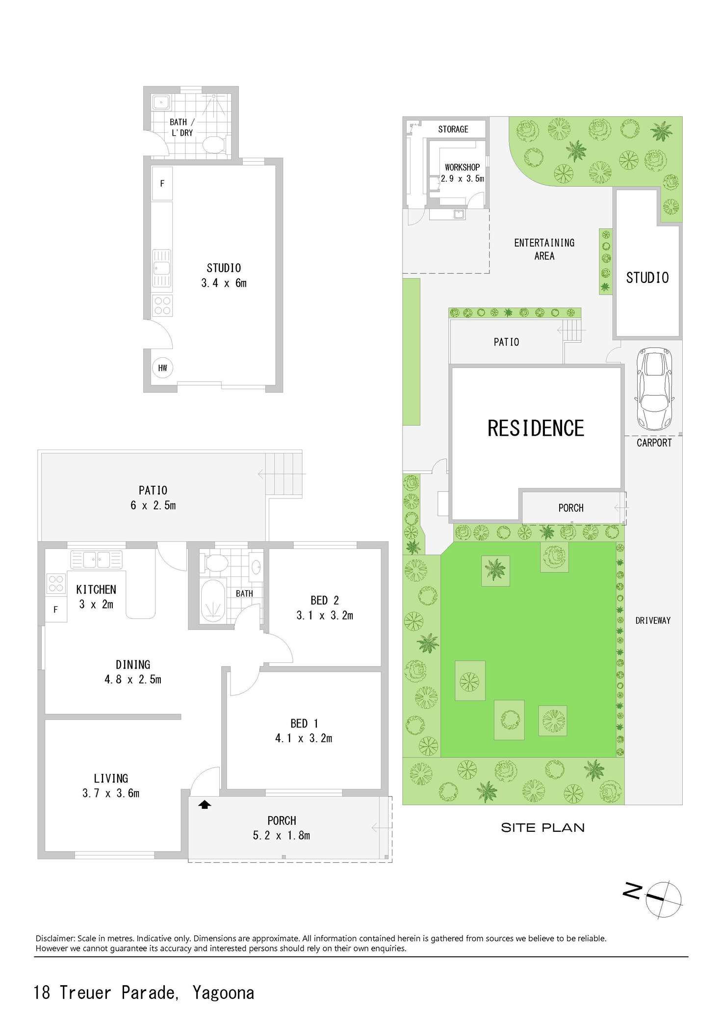 Floorplan of Homely house listing, 18 Treuer Parade, Yagoona NSW 2199