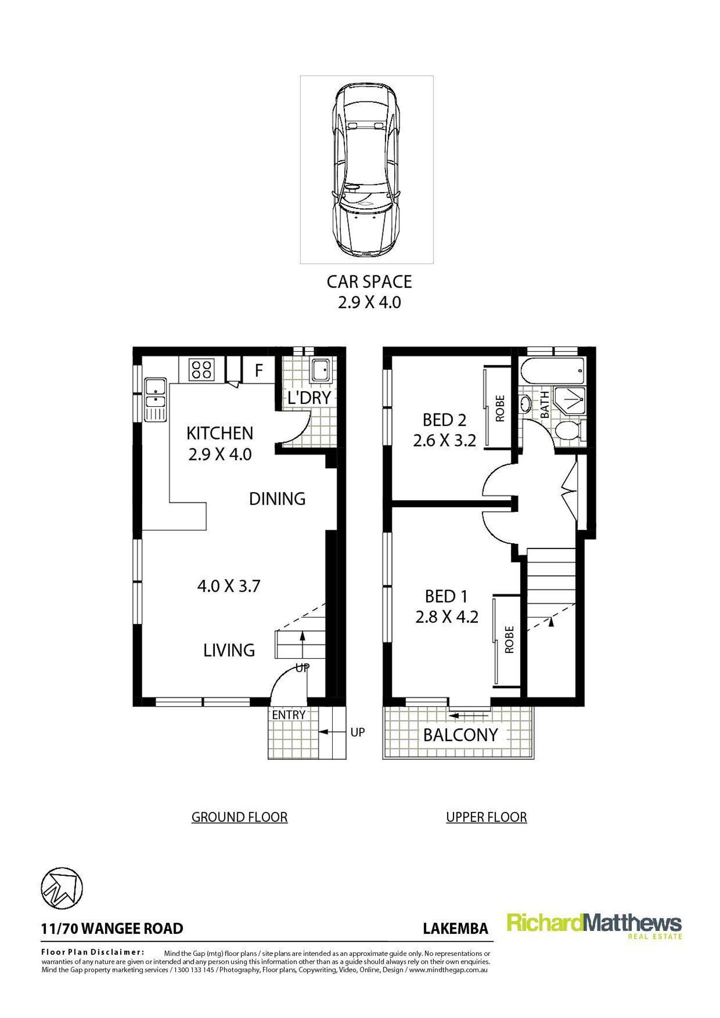 Floorplan of Homely apartment listing, 11/70 Wangee Road, Lakemba NSW 2195