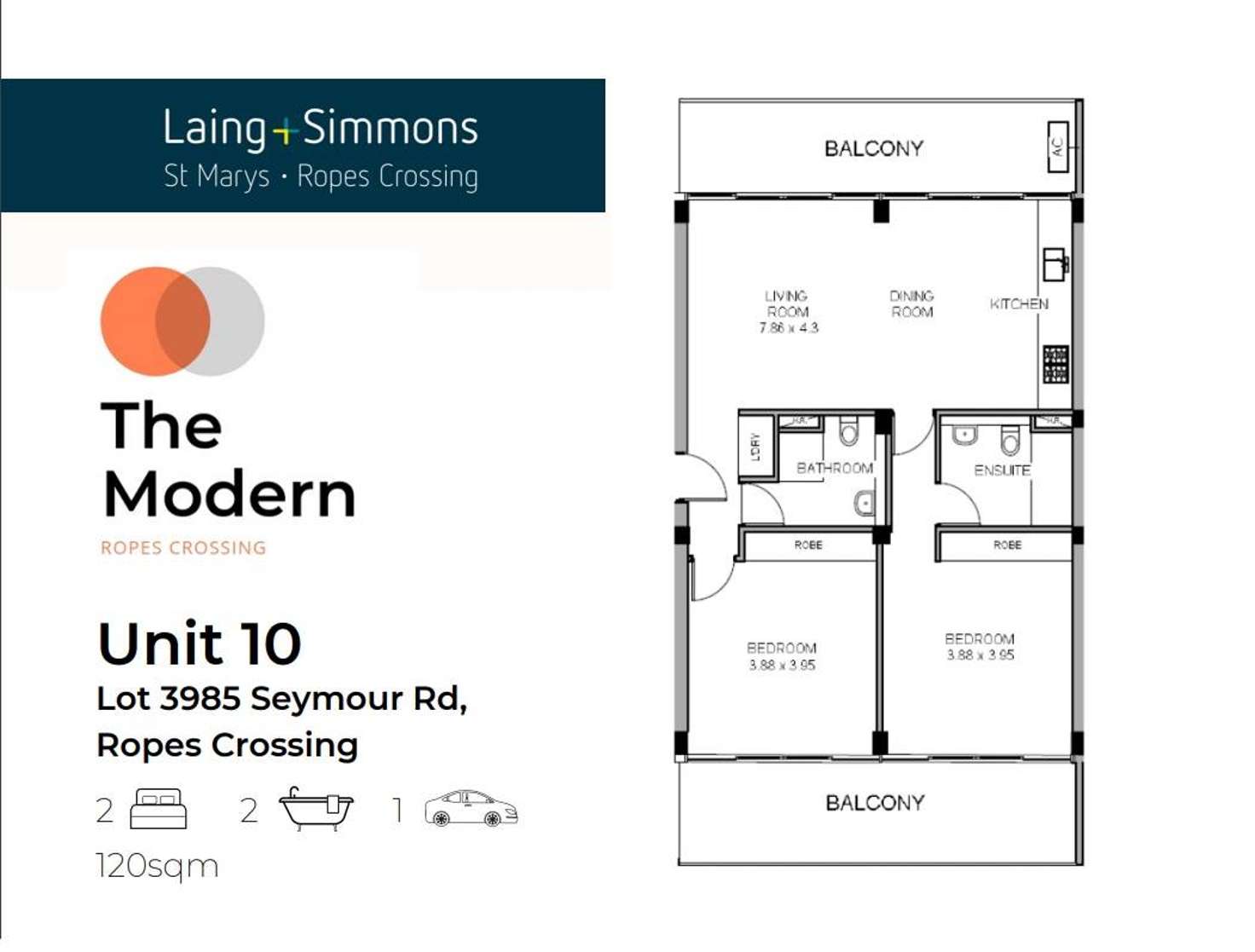 Floorplan of Homely unit listing, 10/4 Seymour Street, Ropes Crossing NSW 2760