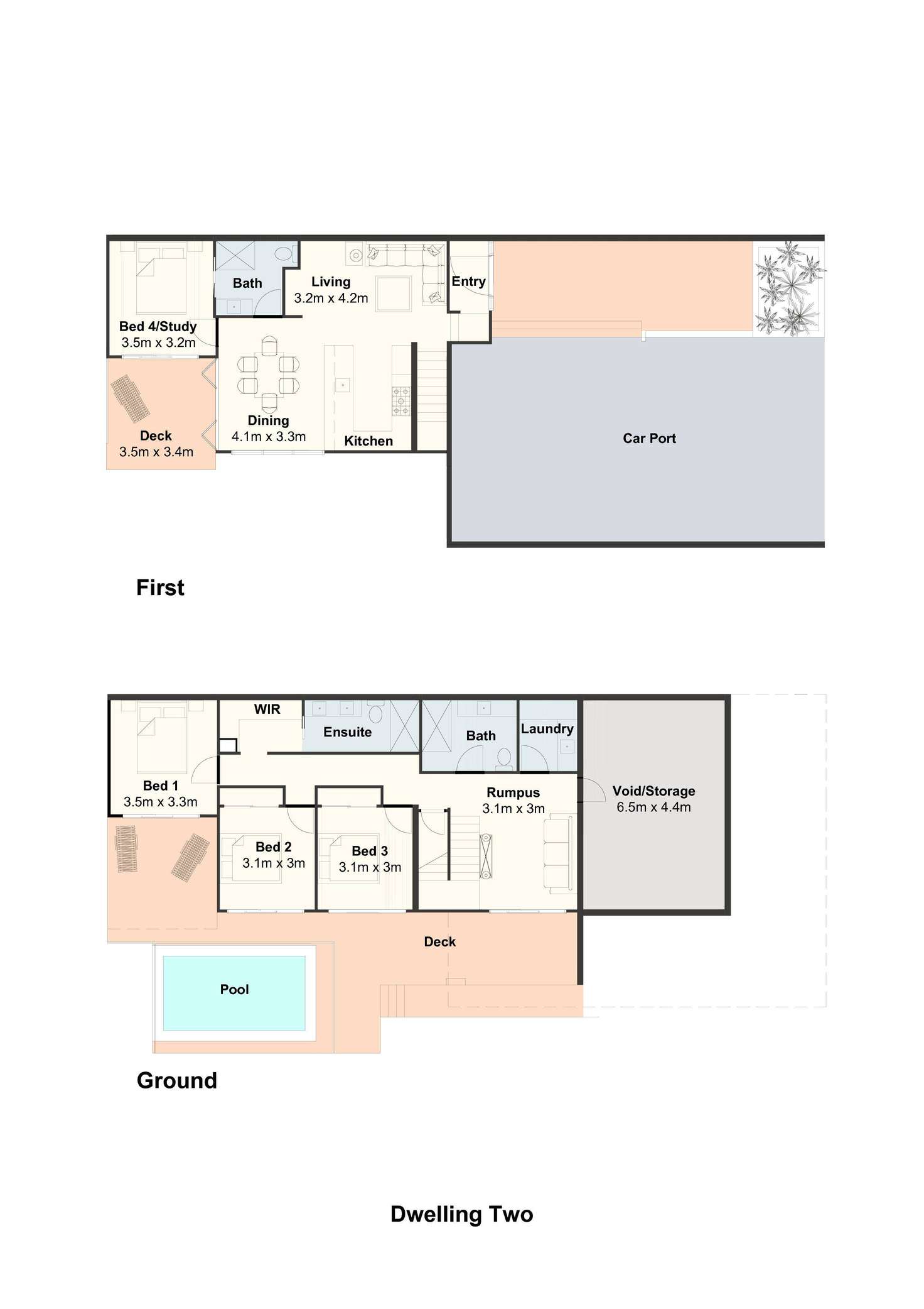 Floorplan of Homely house listing, 2/240A Latrobe Terrace, Paddington QLD 4064
