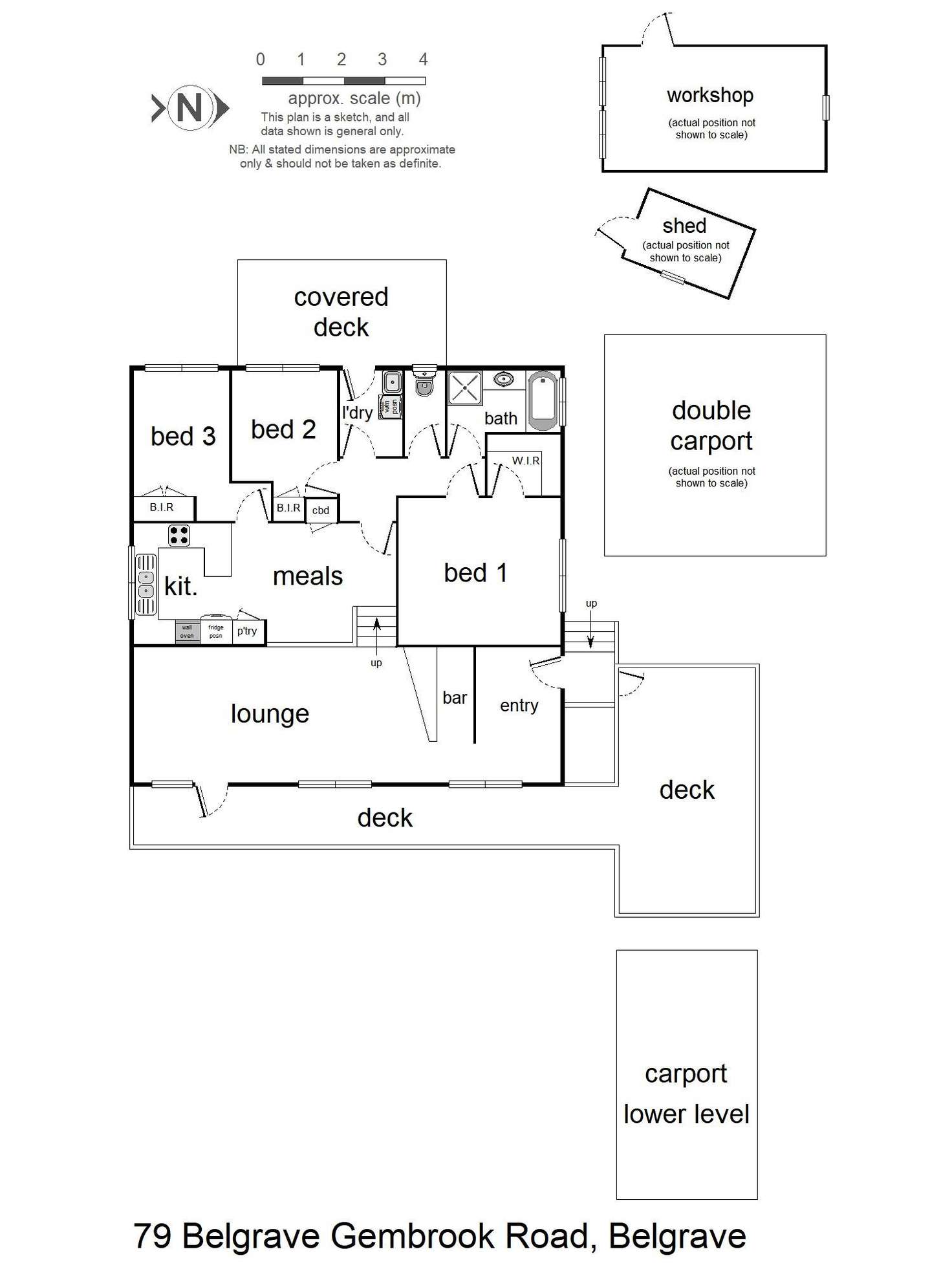 Floorplan of Homely house listing, 79 Belgrave-Gembrook Road, Belgrave VIC 3160