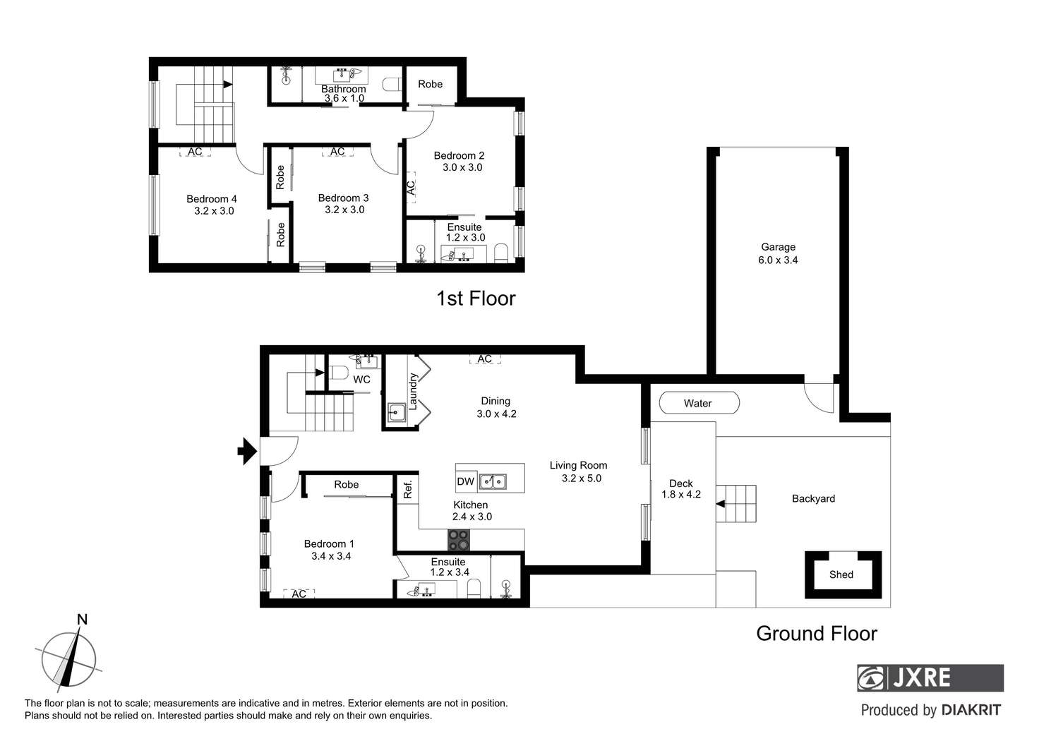 Floorplan of Homely townhouse listing, 460B Clayton Road, Clayton South VIC 3169