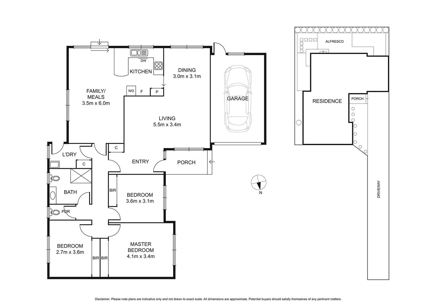 Floorplan of Homely house listing, 2/59 South Street, Ascot Vale VIC 3032