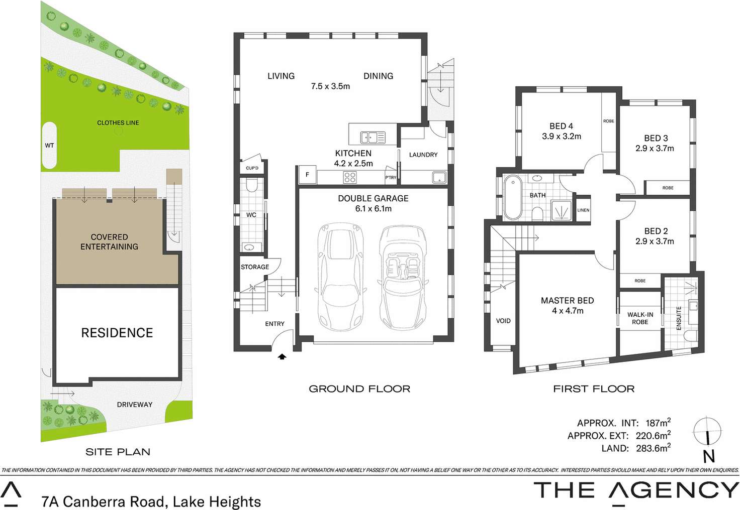 Floorplan of Homely house listing, 7A Canberra Road, Lake Heights NSW 2502
