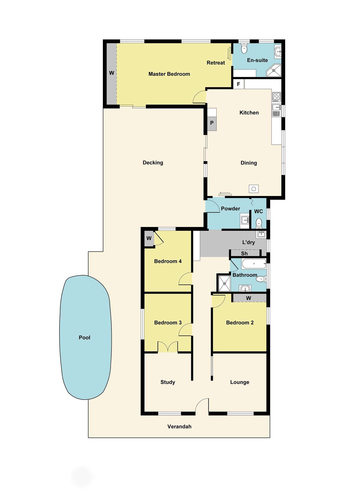 Floorplan of Homely lifestyle listing, 181 Betley Road, Dunolly VIC 3472
