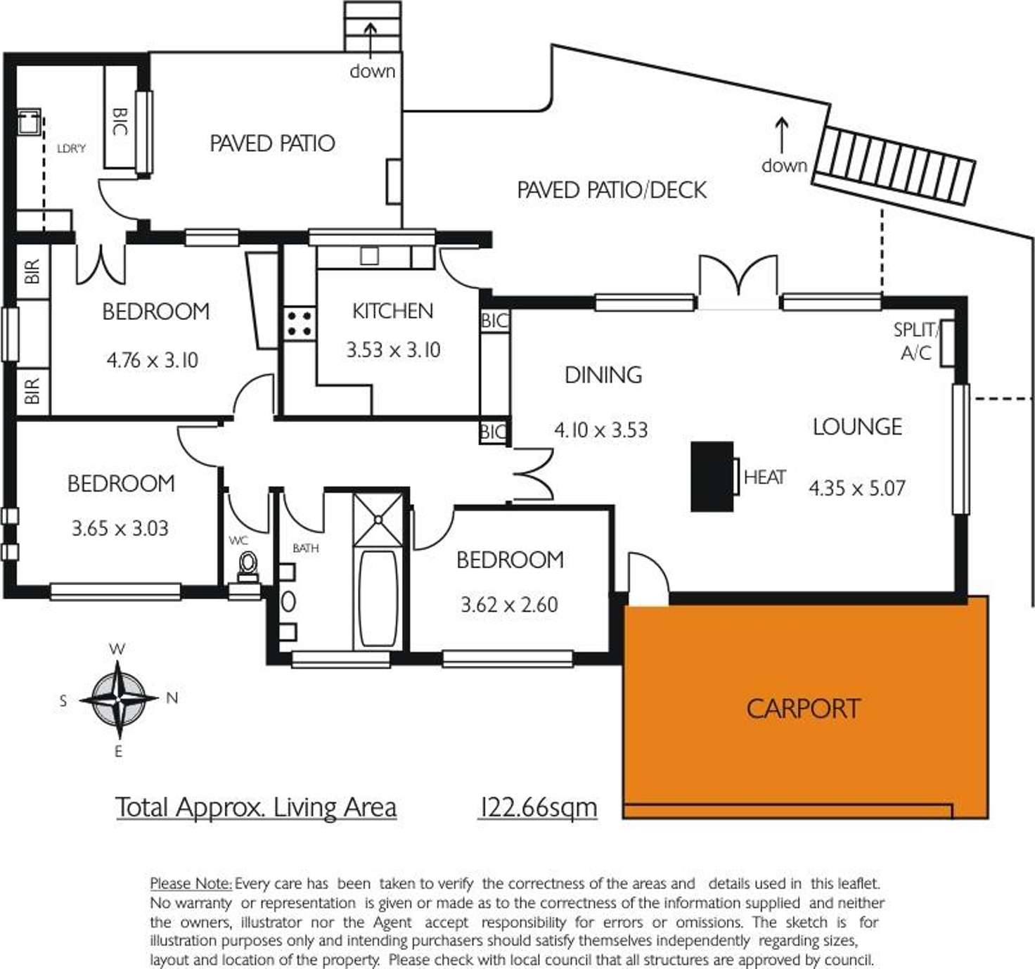 Floorplan of Homely house listing, 9 Culley Avenue, Belair SA 5052