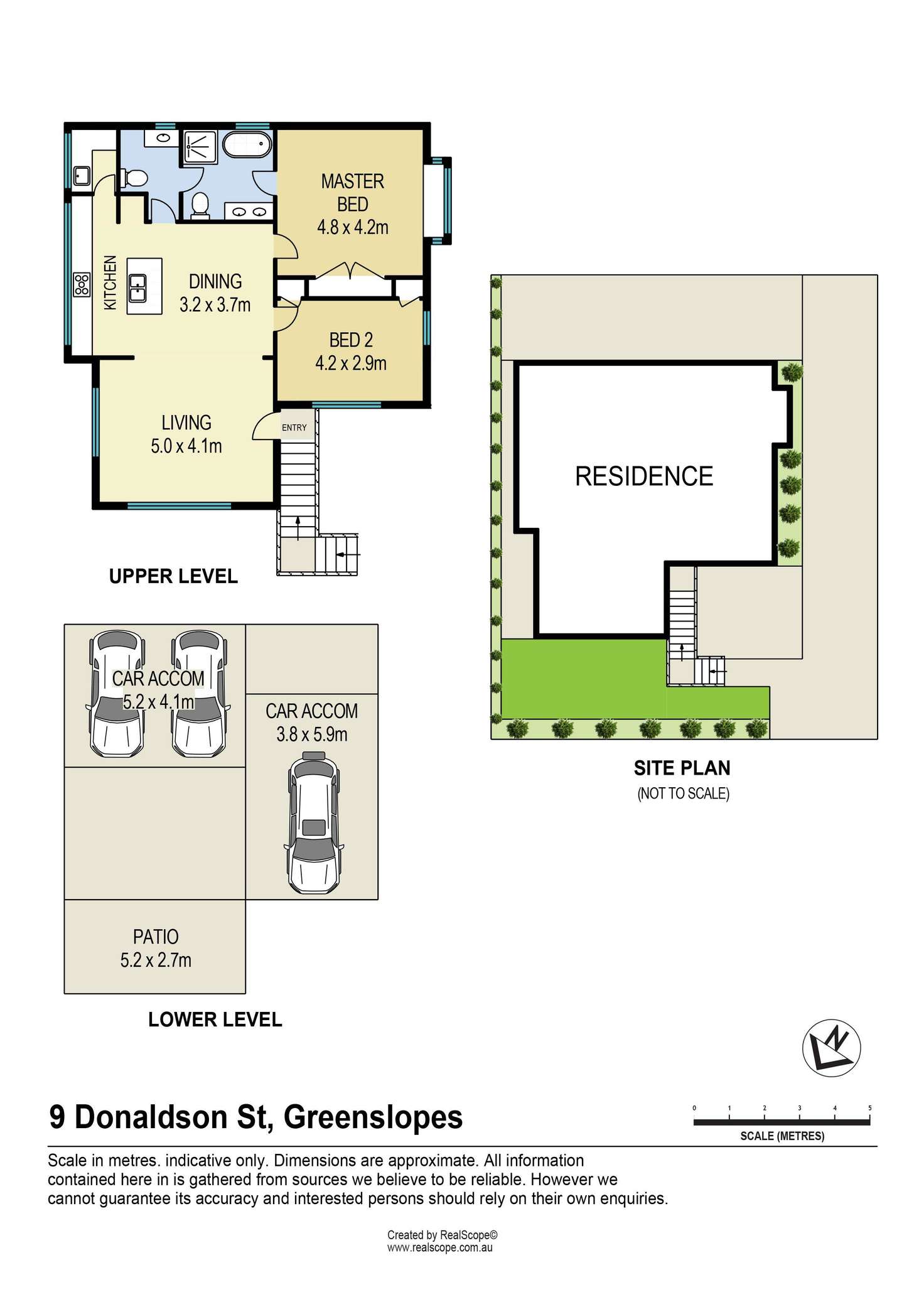 Floorplan of Homely house listing, 9A Donaldson Street, Greenslopes QLD 4120