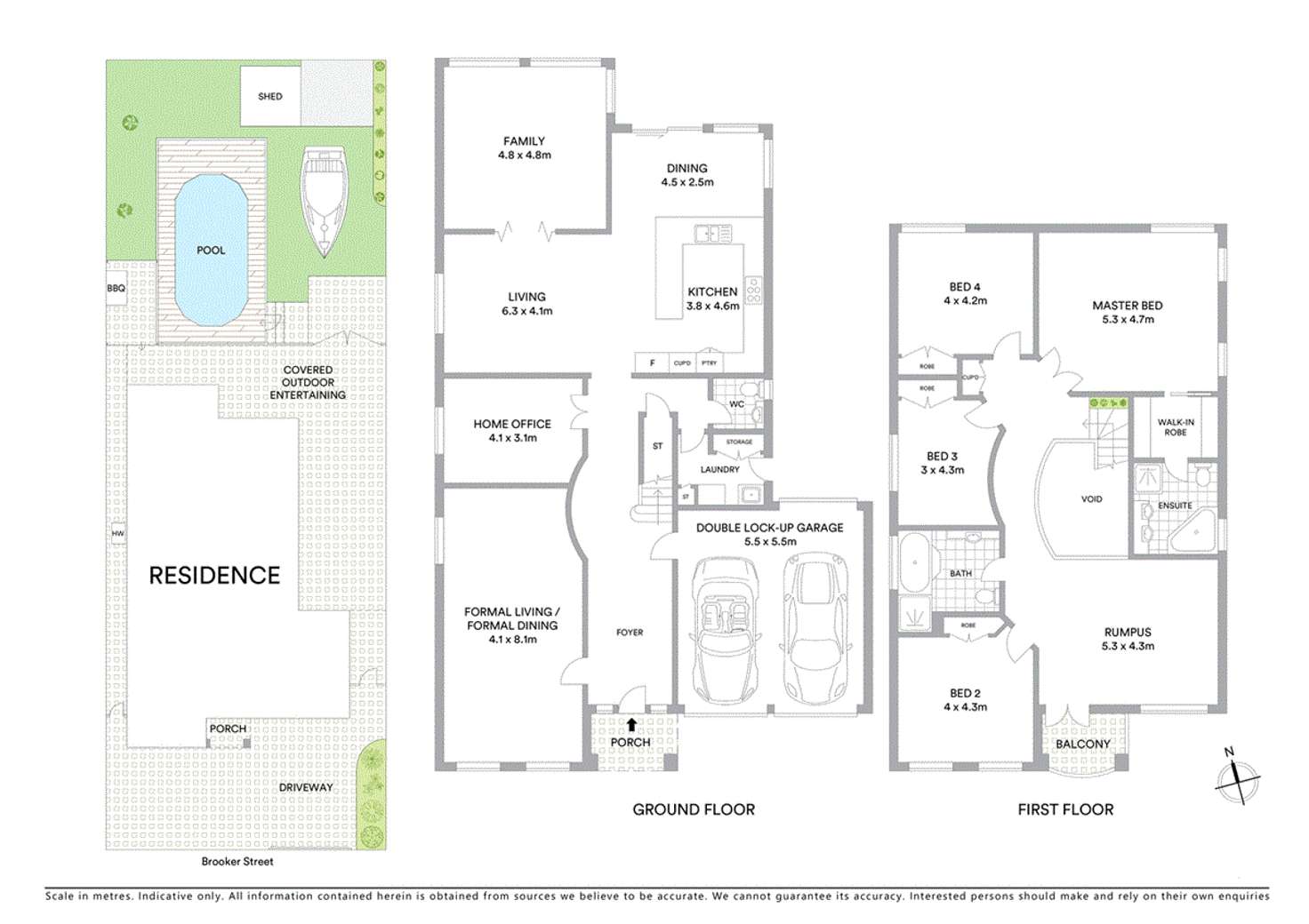 Floorplan of Homely house listing, 21 Brooker Street, Colyton NSW 2760