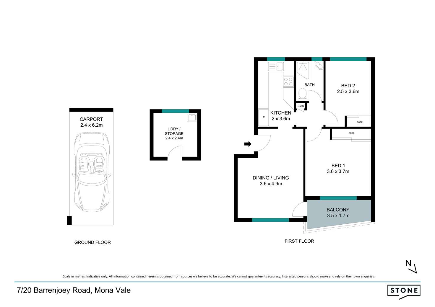Floorplan of Homely unit listing, 7/20 Barrenjoey Road, Mona Vale NSW 2103