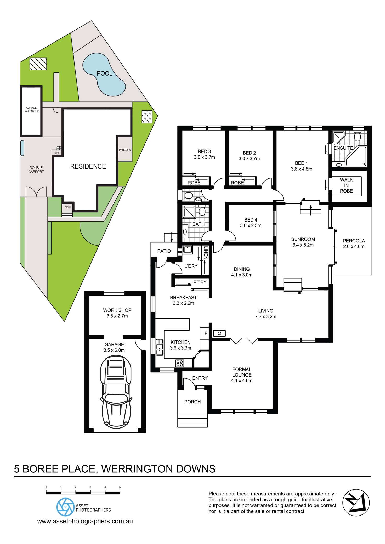 Floorplan of Homely house listing, 5 Boree Place, Werrington Downs NSW 2747