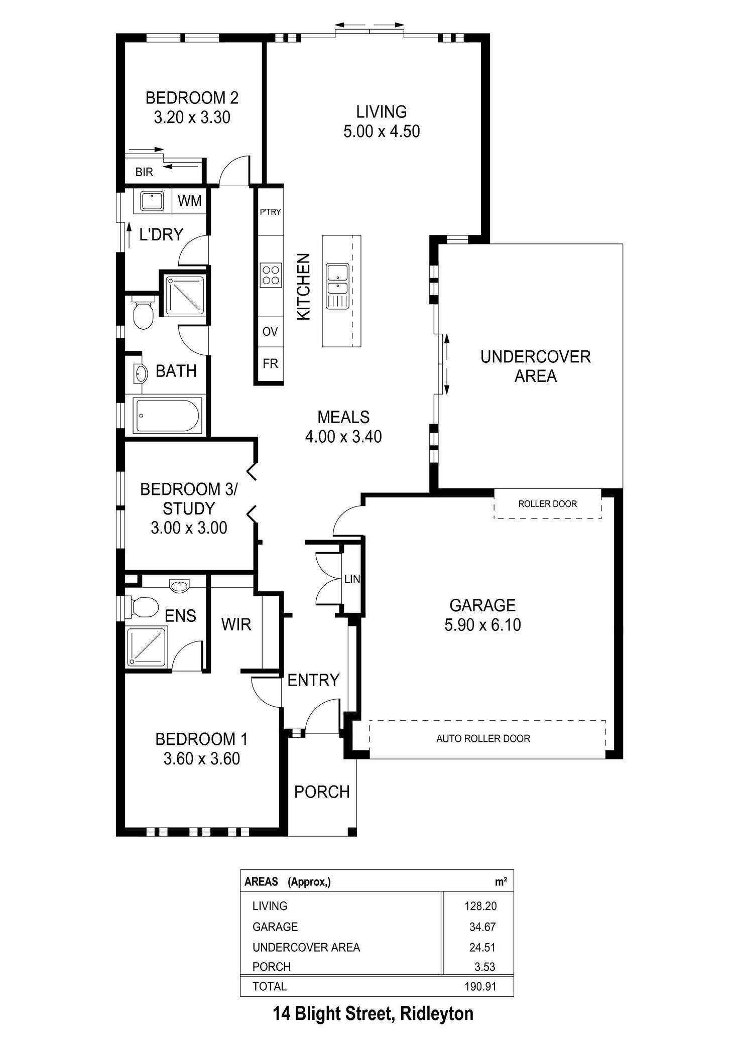 Floorplan of Homely house listing, 14 Blight Street, Ridleyton SA 5008