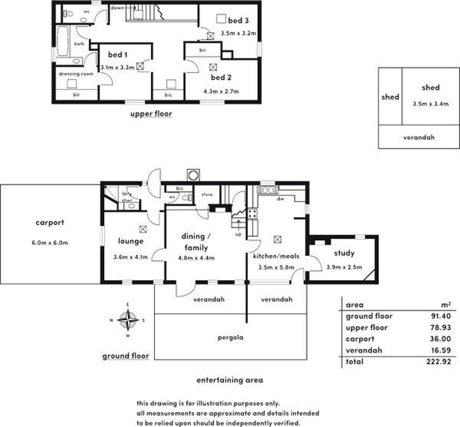 Floorplan of Homely house listing, 32 Carrick Hill Drive, Springfield SA 5062