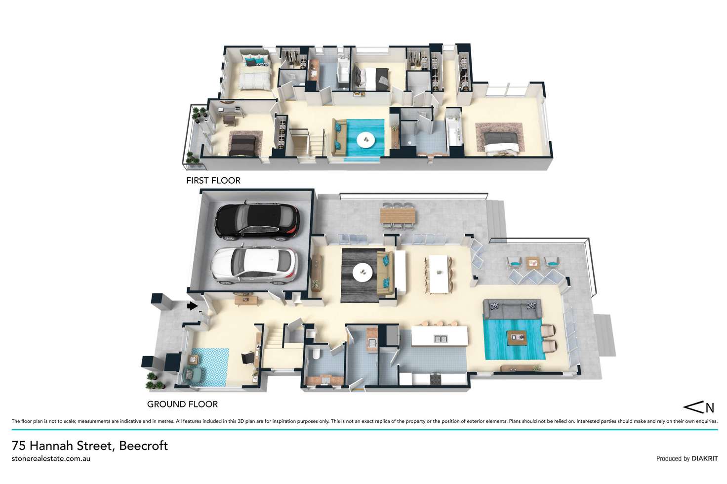 Floorplan of Homely house listing, 75 Hannah Street, Beecroft NSW 2119