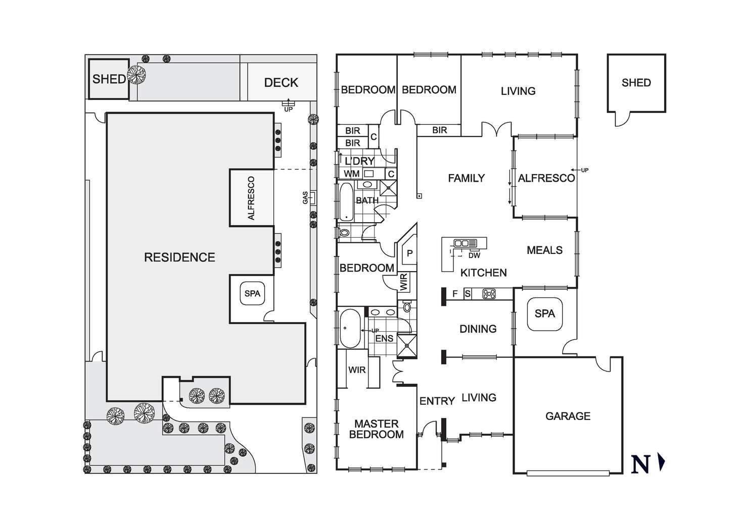 Floorplan of Homely house listing, 8 Ashburton Avenue, Manor Lakes VIC 3024