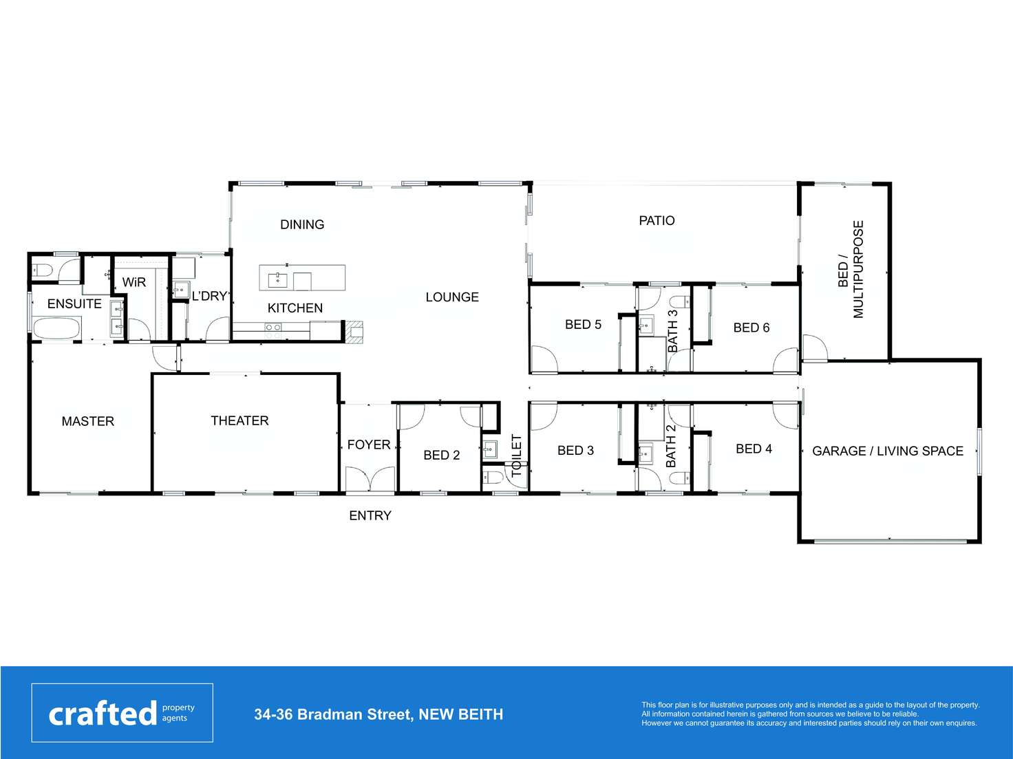 Floorplan of Homely house listing, 34-36 Bradman Street, New Beith QLD 4124
