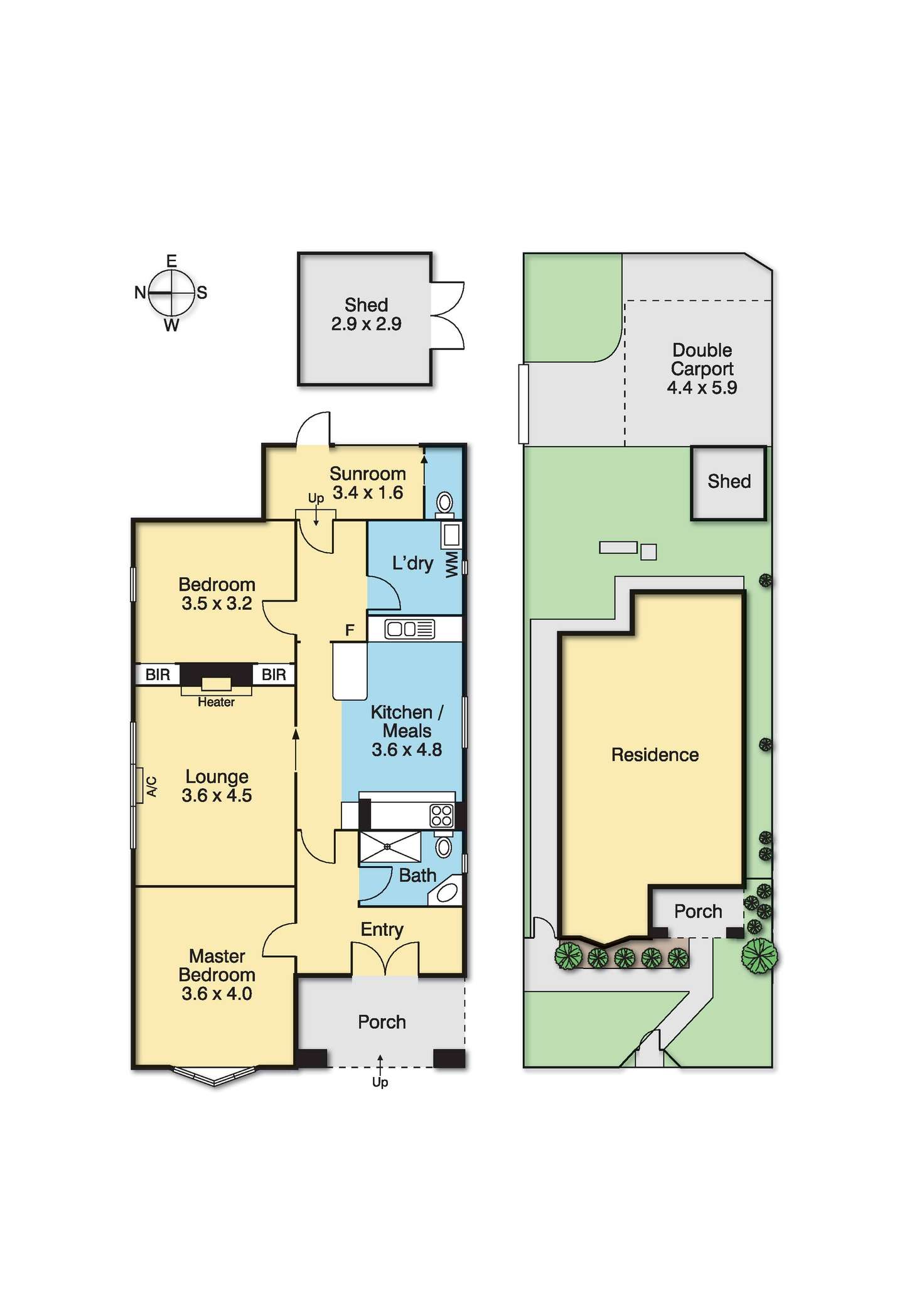 Floorplan of Homely house listing, 22 Liverpool Street, Coburg VIC 3058