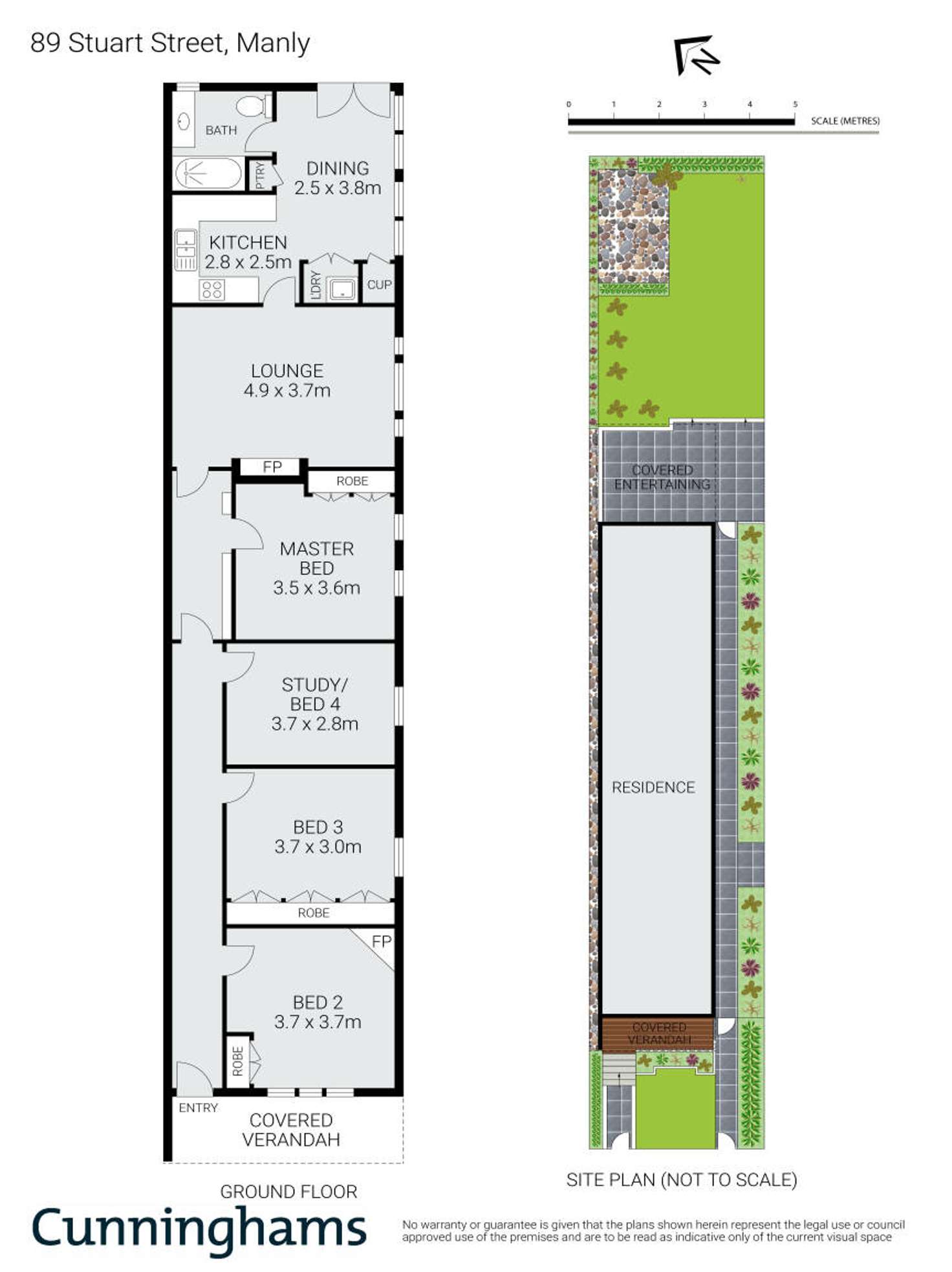 Floorplan of Homely house listing, 89 Stuart Street, Manly NSW 2095