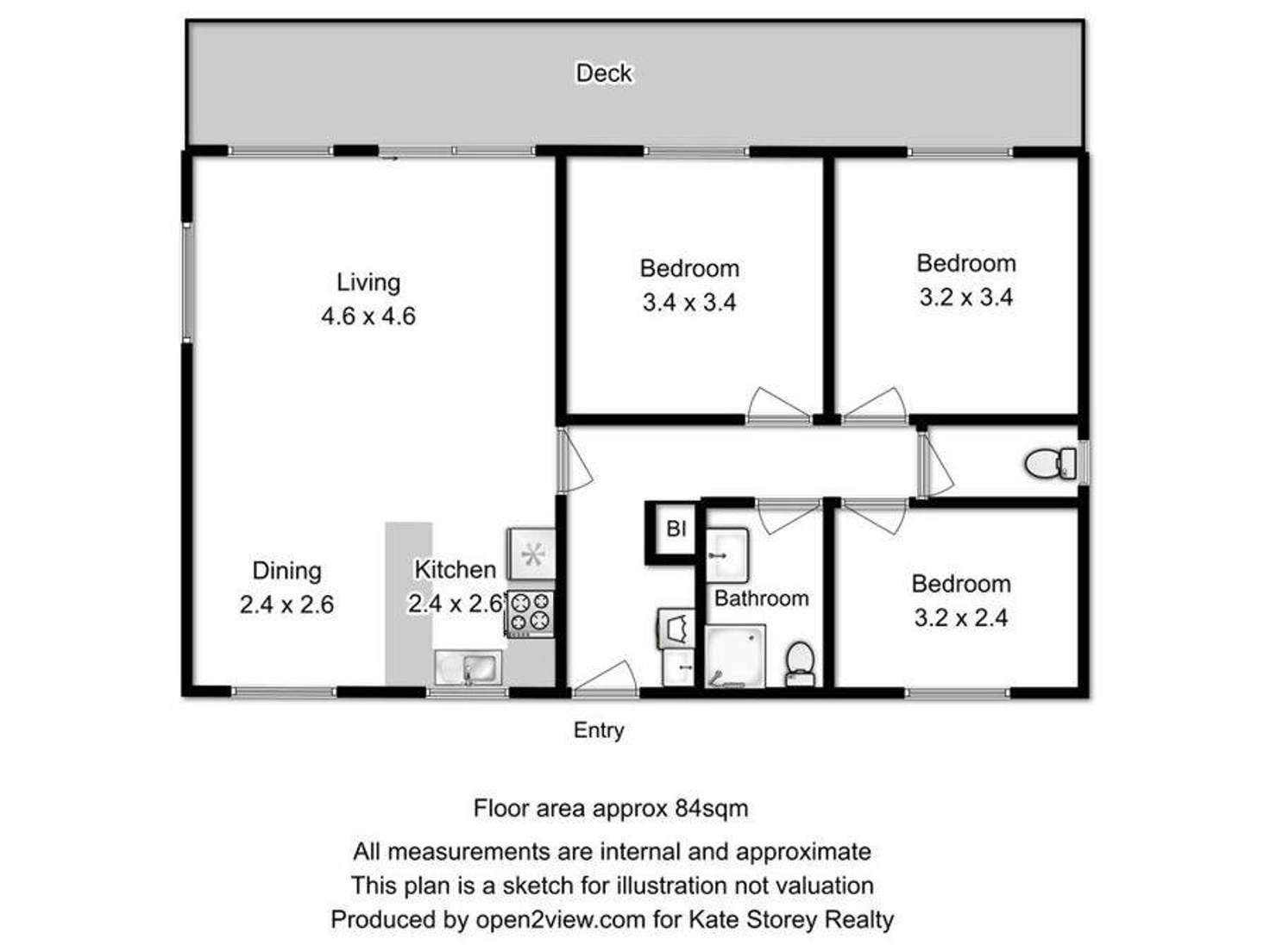 Floorplan of Homely house listing, Unit 8/6955 Arthur Highway, Port Arthur TAS 7182