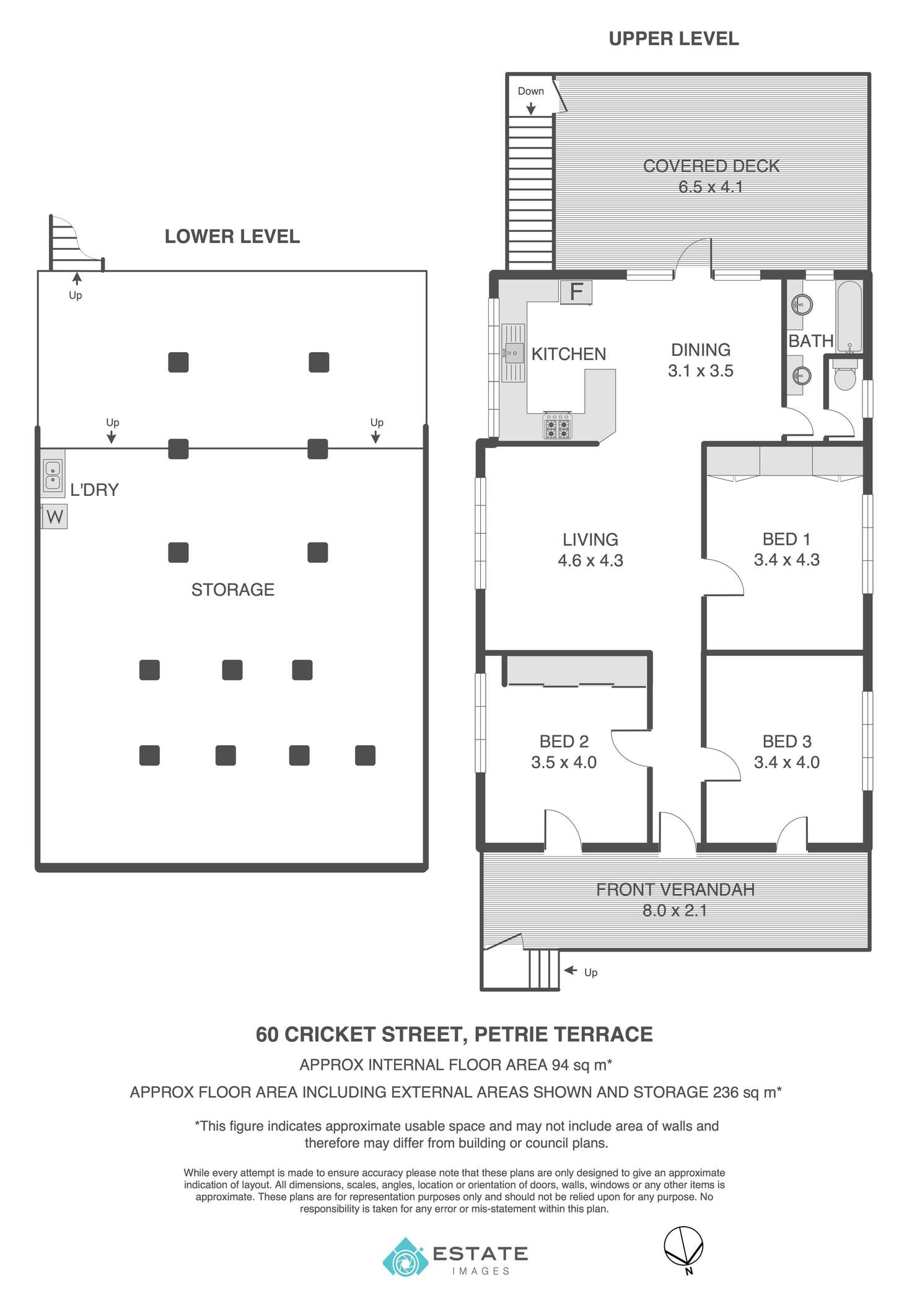 Floorplan of Homely house listing, 60 Cricket Street, Petrie Terrace QLD 4000