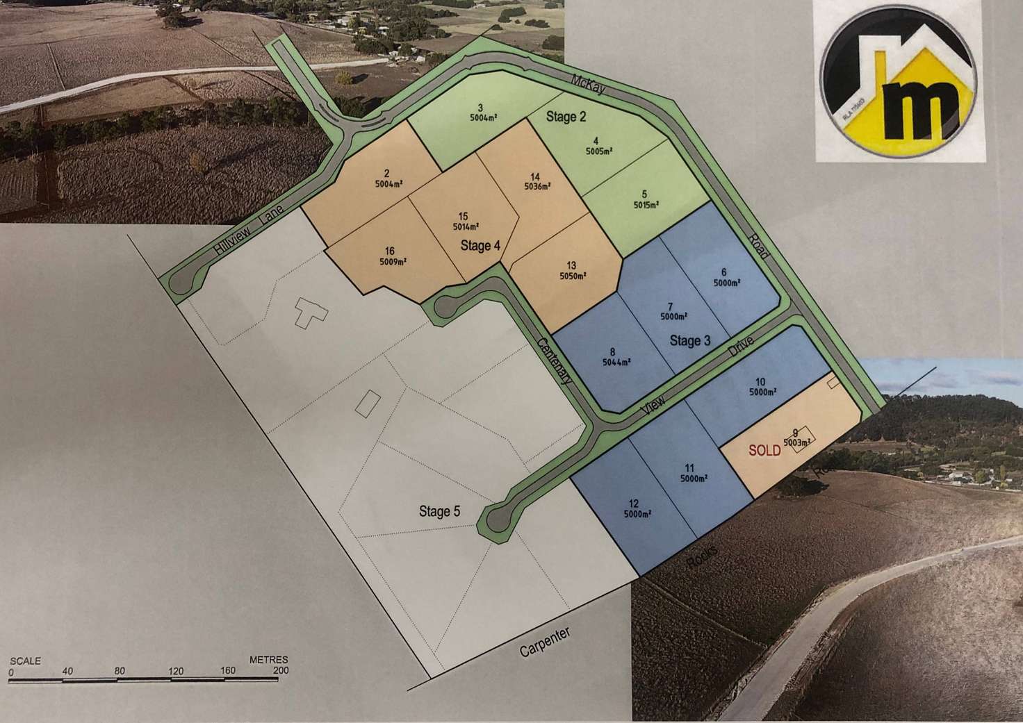 Floorplan of Homely residentialLand listing, 4 McKay Road, Compton SA 5291