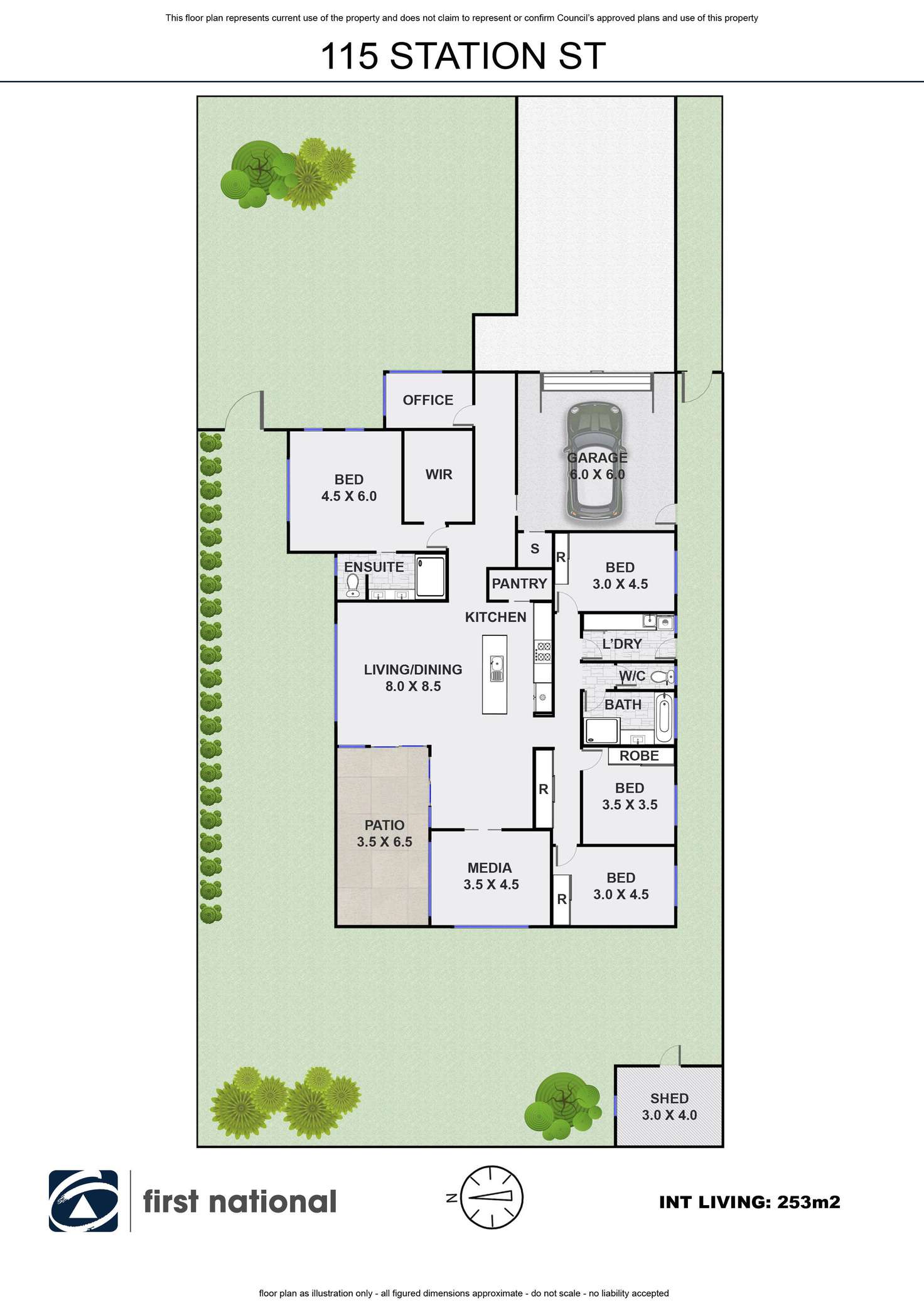Floorplan of Homely house listing, 115 Station Street, Mullumbimby NSW 2482