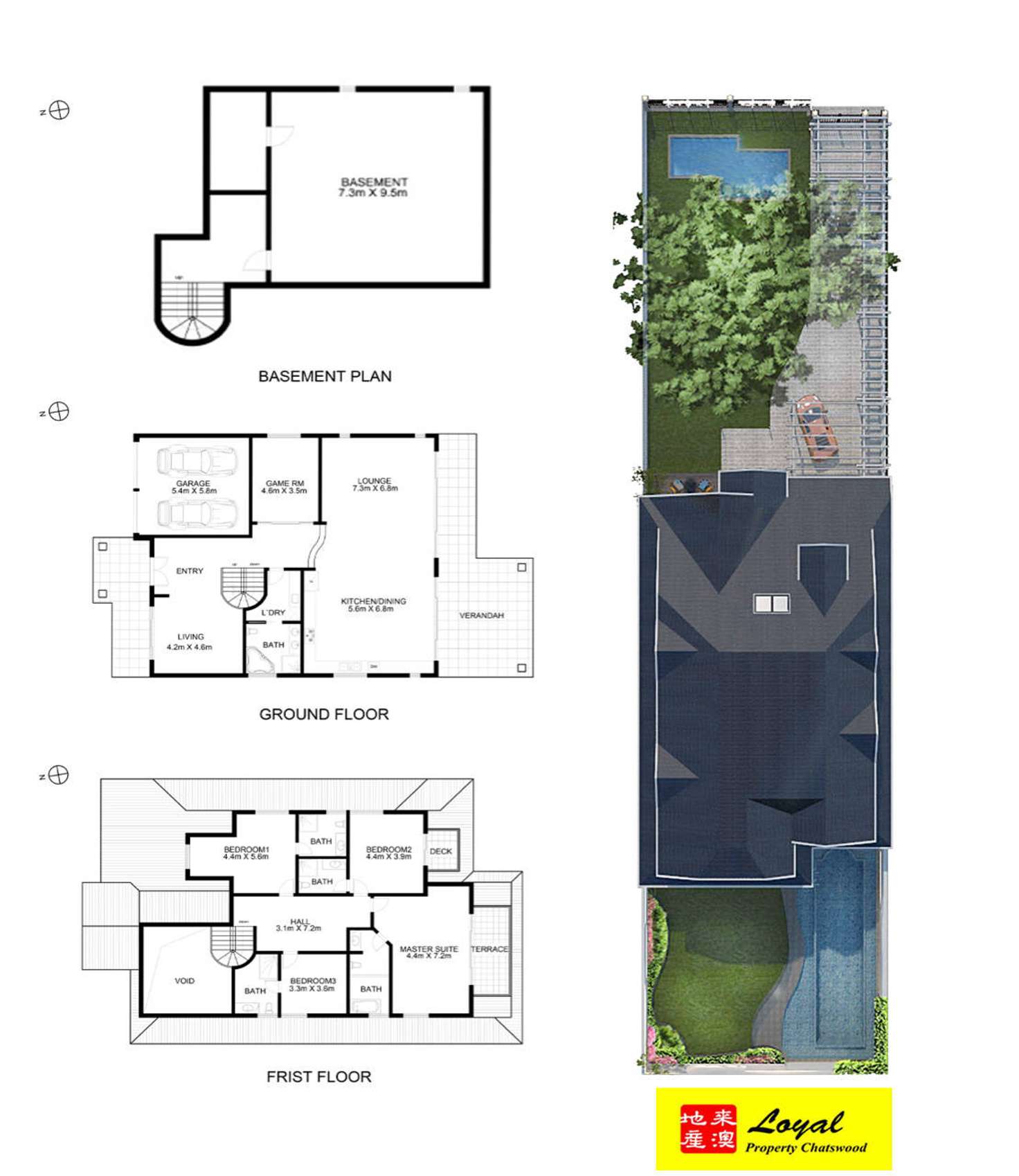 Floorplan of Homely house listing, 64 Stafford Road, Artarmon NSW 2064