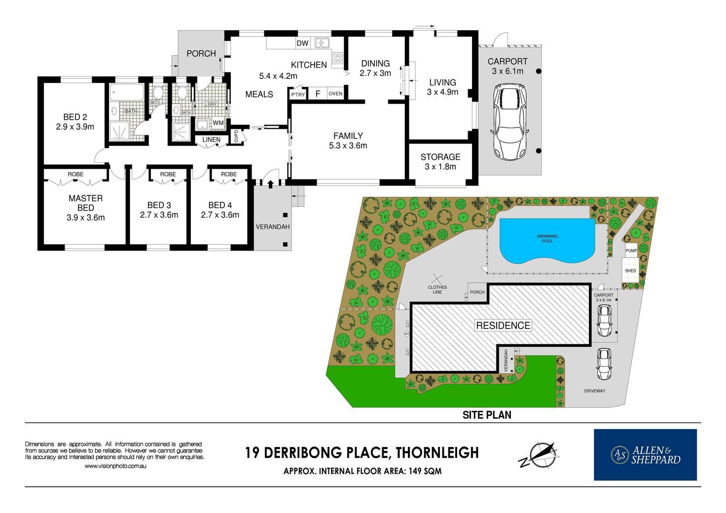 Floorplan of Homely house listing, 19 Derribong Place, Thornleigh NSW 2120