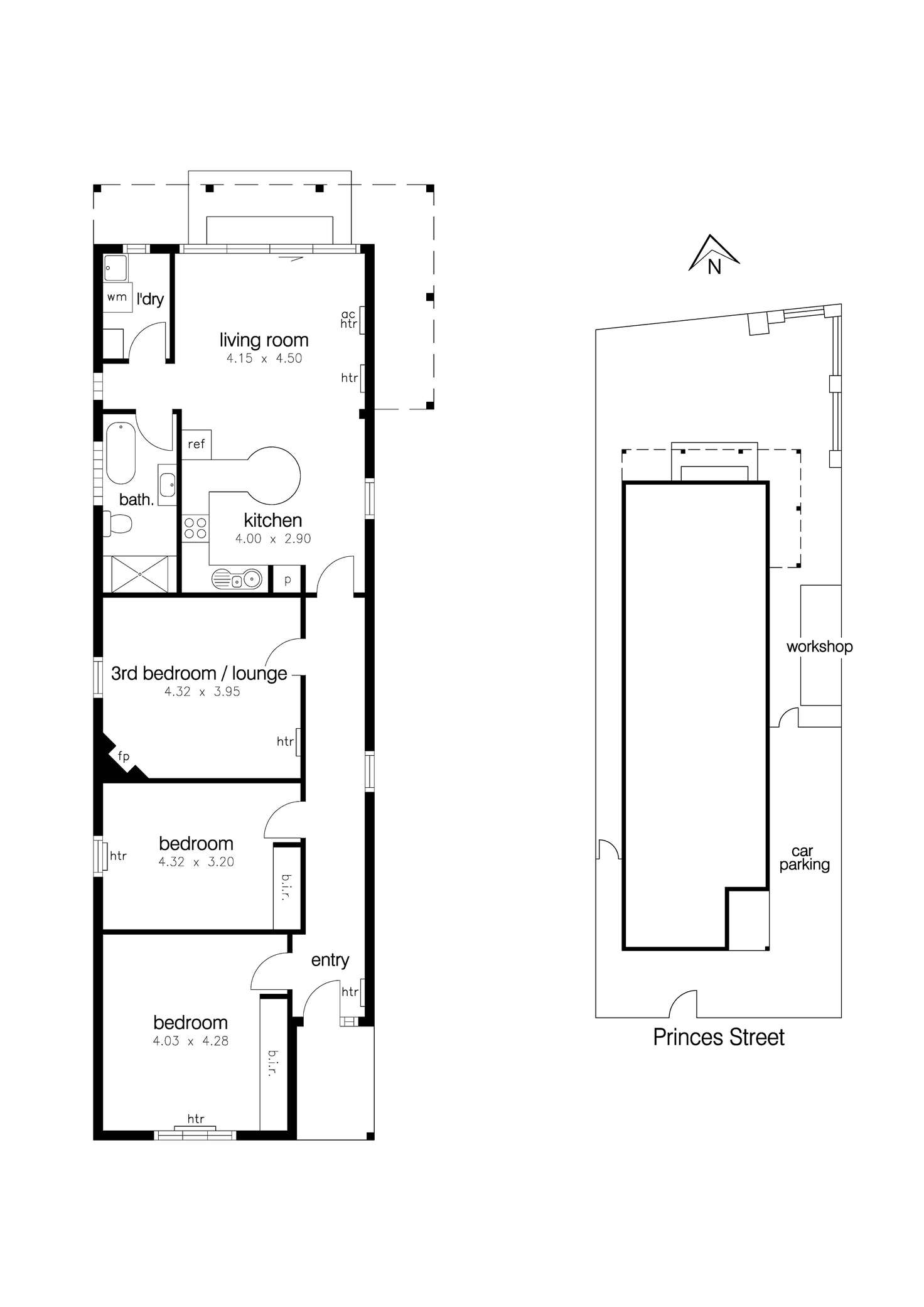 Floorplan of Homely house listing, 10 Princes Street, Williamstown VIC 3016