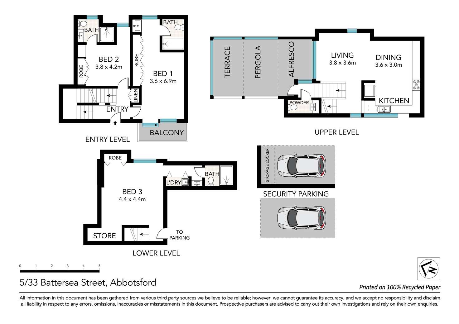 Floorplan of Homely apartment listing, 5/33-35 Battersea Street, Abbotsford NSW 2046