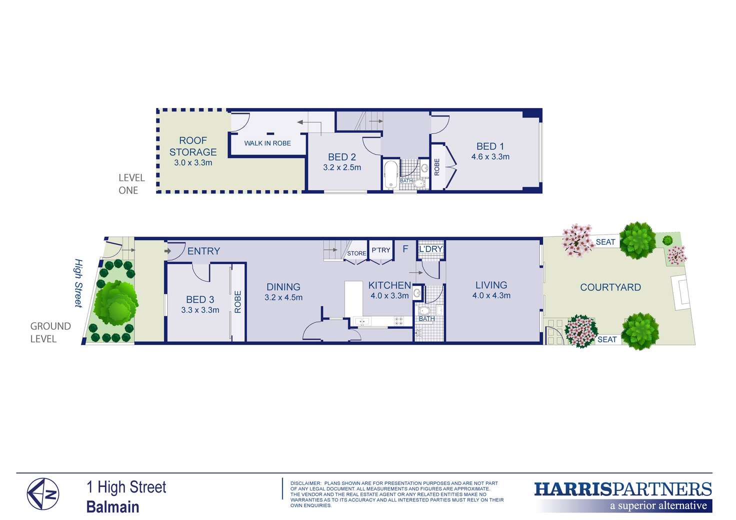 Floorplan of Homely house listing, 1 High Street, Balmain NSW 2041