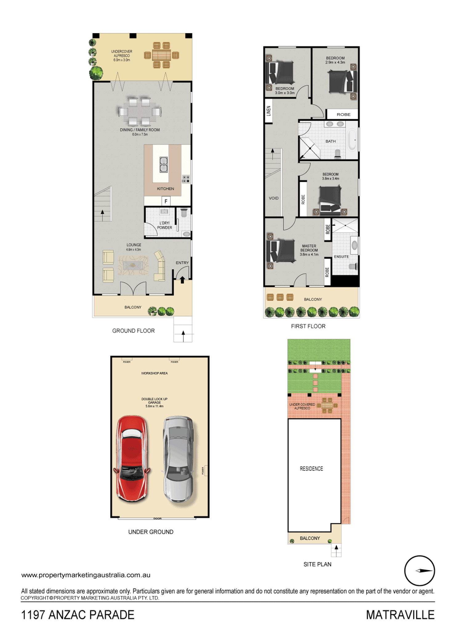 Floorplan of Homely house listing, 1197-1197A Anzac Parade, Matraville NSW 2036