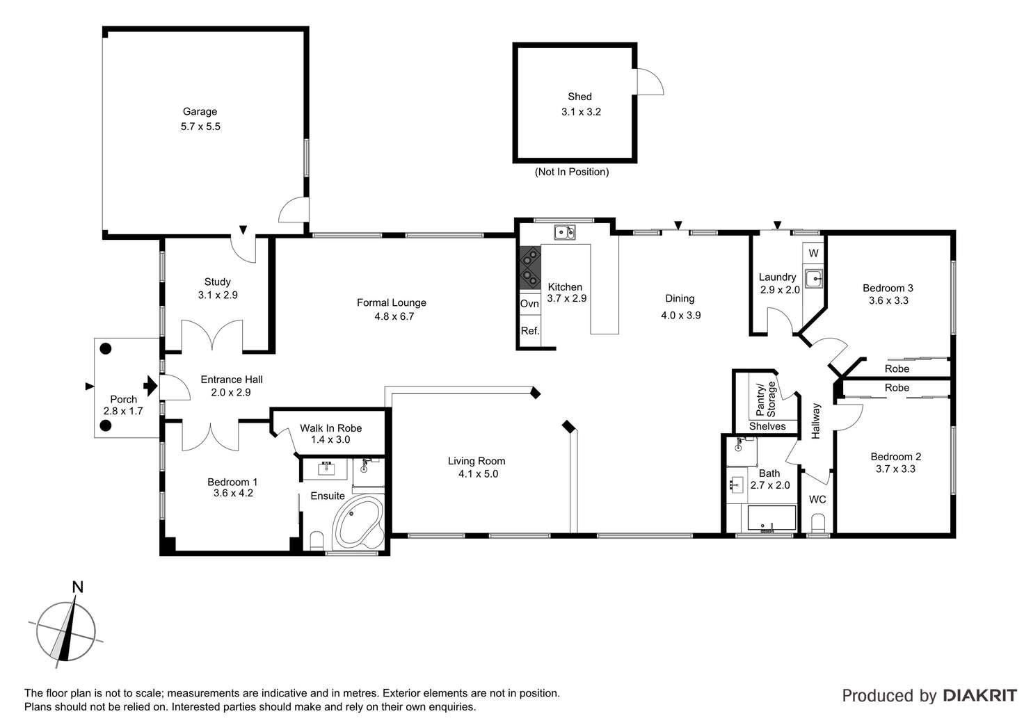 Floorplan of Homely house listing, 12 Lacebark Road, Delahey VIC 3037