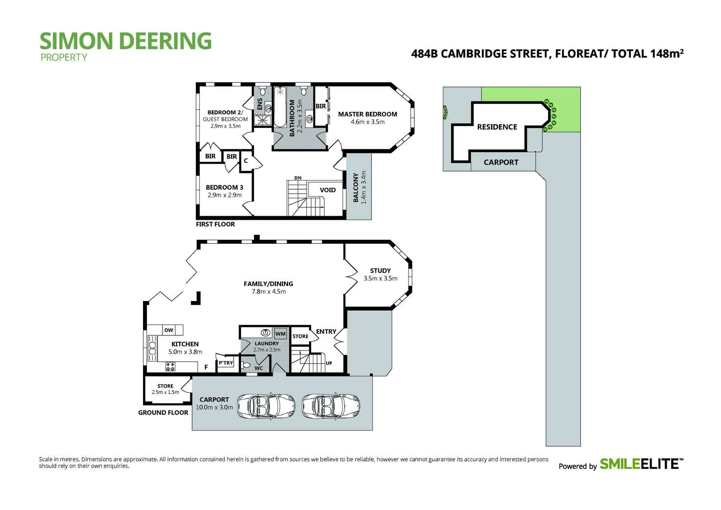 Floorplan of Homely house listing, 484B Cambridge Street, Floreat WA 6014