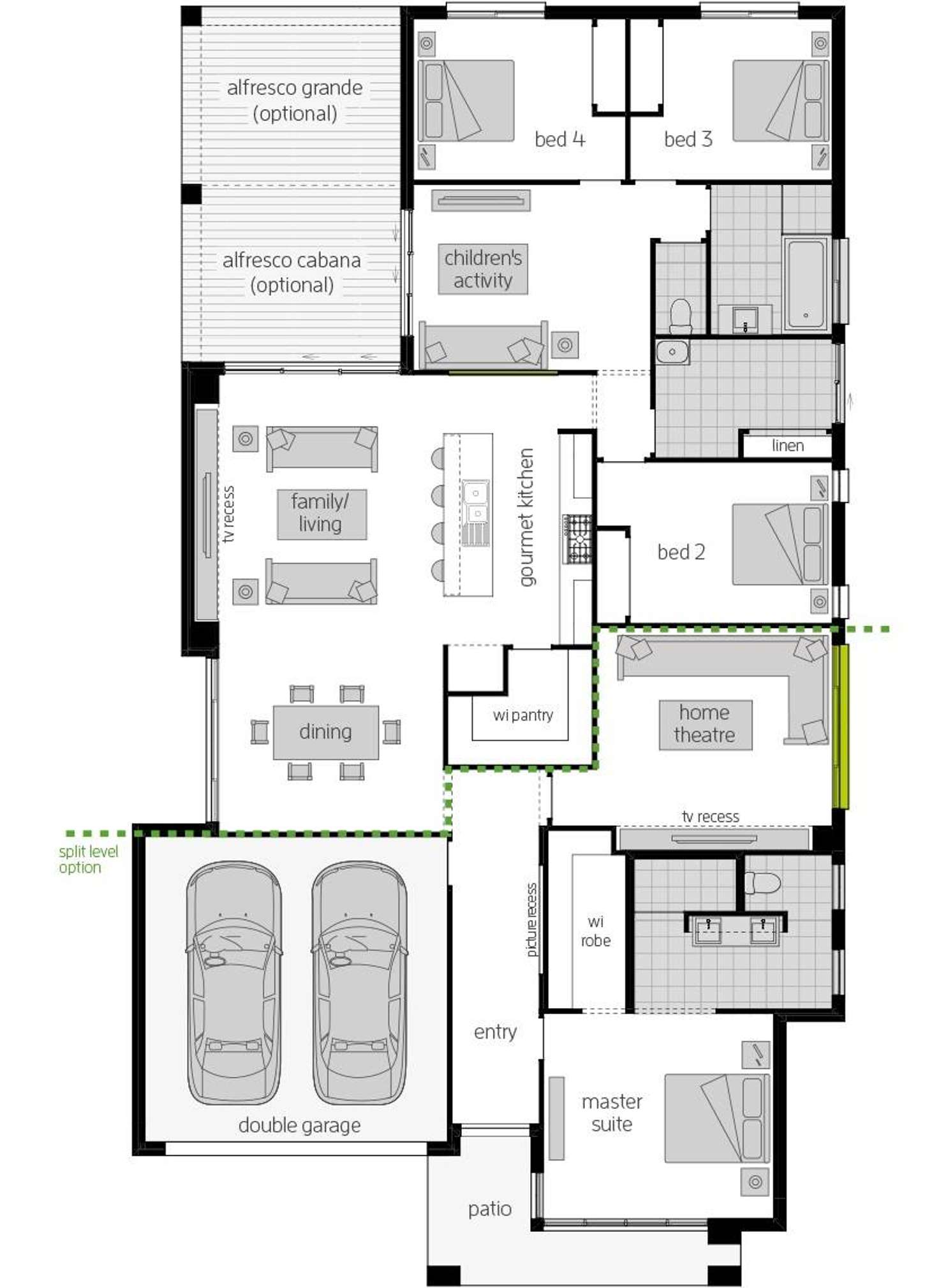 Floorplan of Homely residentialLand listing, 45 Seaside Drive, Lake Cathie NSW 2445