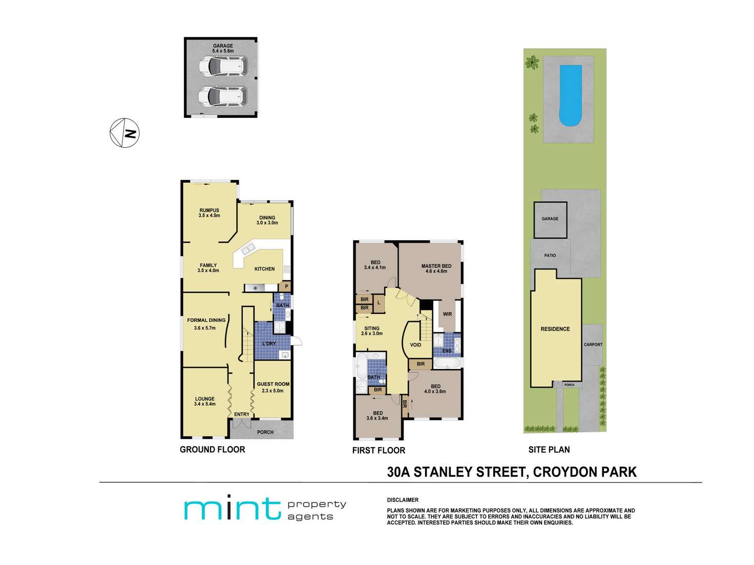 Floorplan of Homely house listing, 30A Stanley Street, Croydon Park NSW 2133