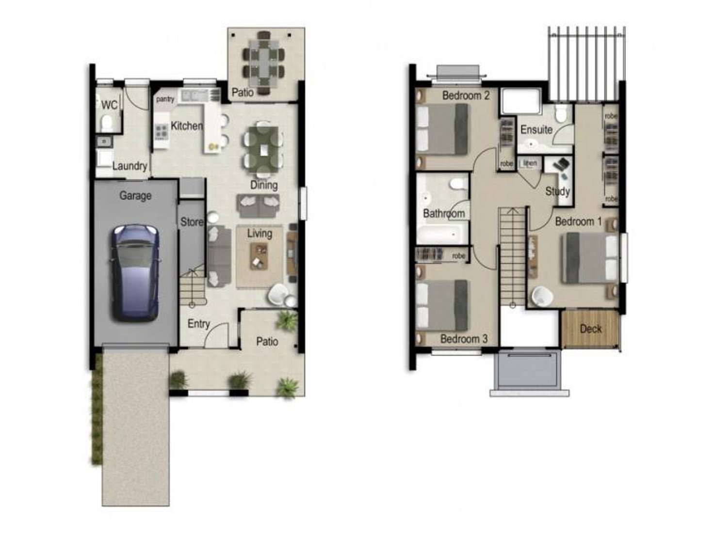 Floorplan of Homely townhouse listing, 28/2-24 Macarthy Road, Marsden QLD 4132