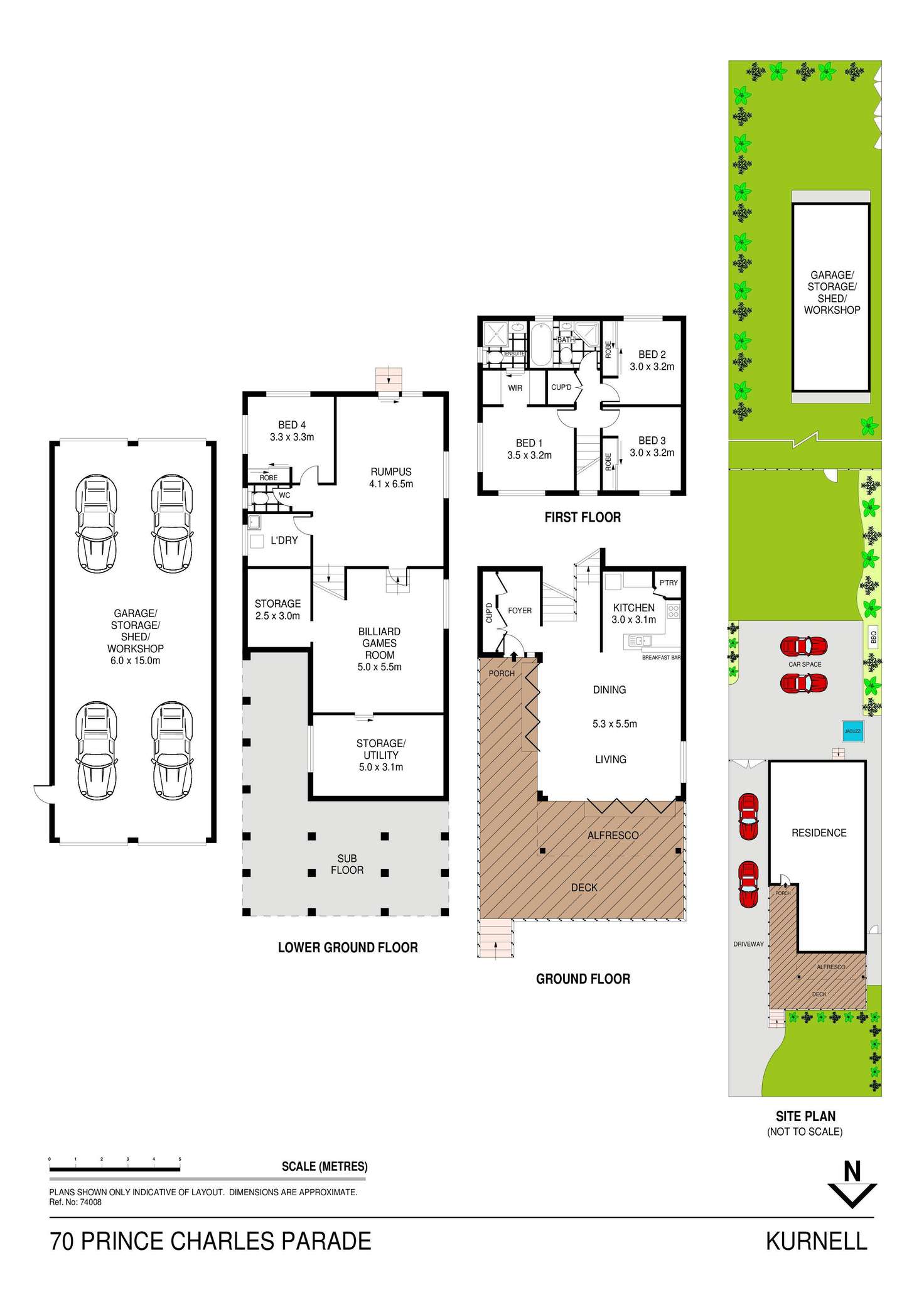 Floorplan of Homely house listing, 70 Prince Charles Parade, Kurnell NSW 2231