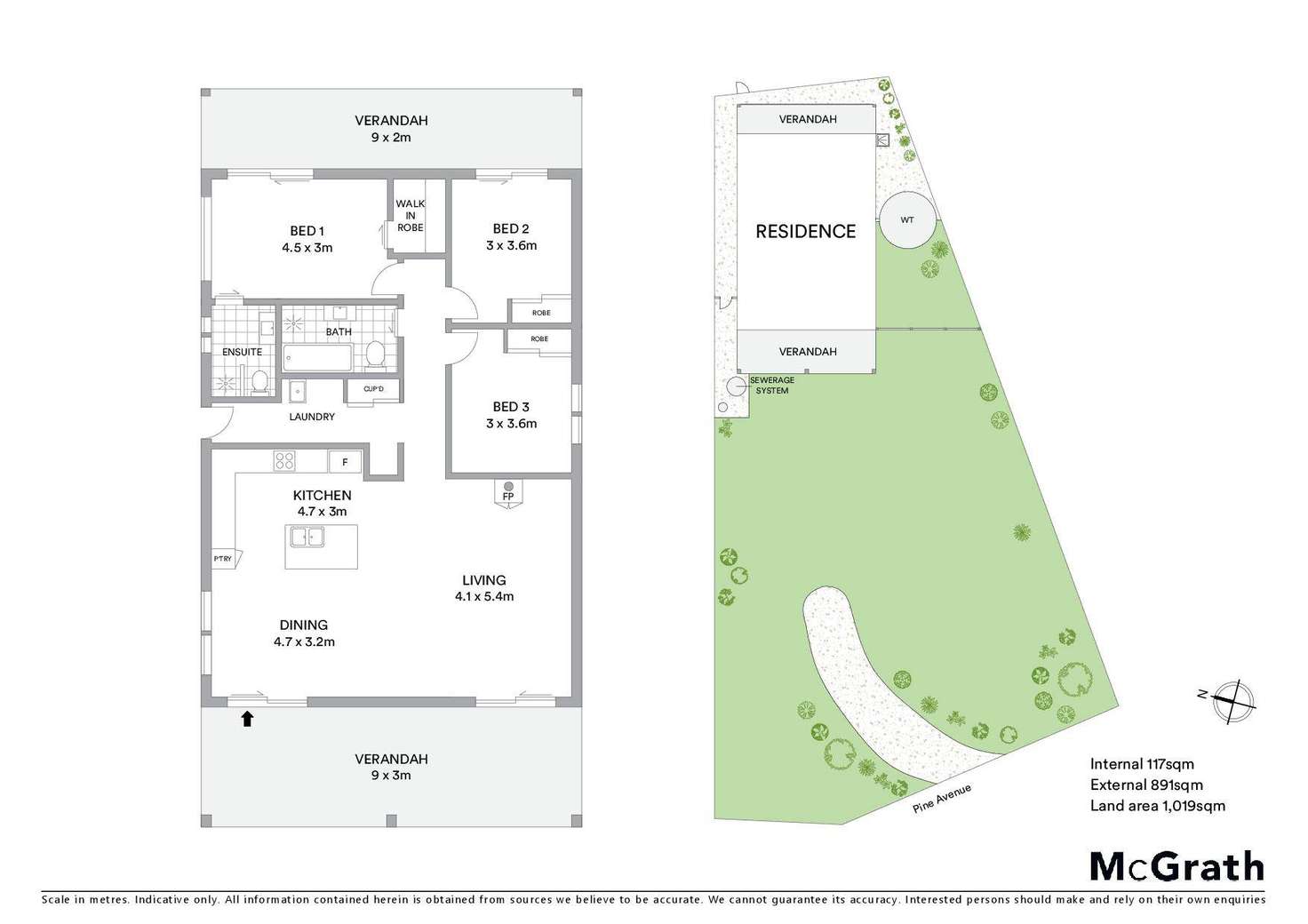 Floorplan of Homely house listing, 122 Pine Avenue, Ulong NSW 2450