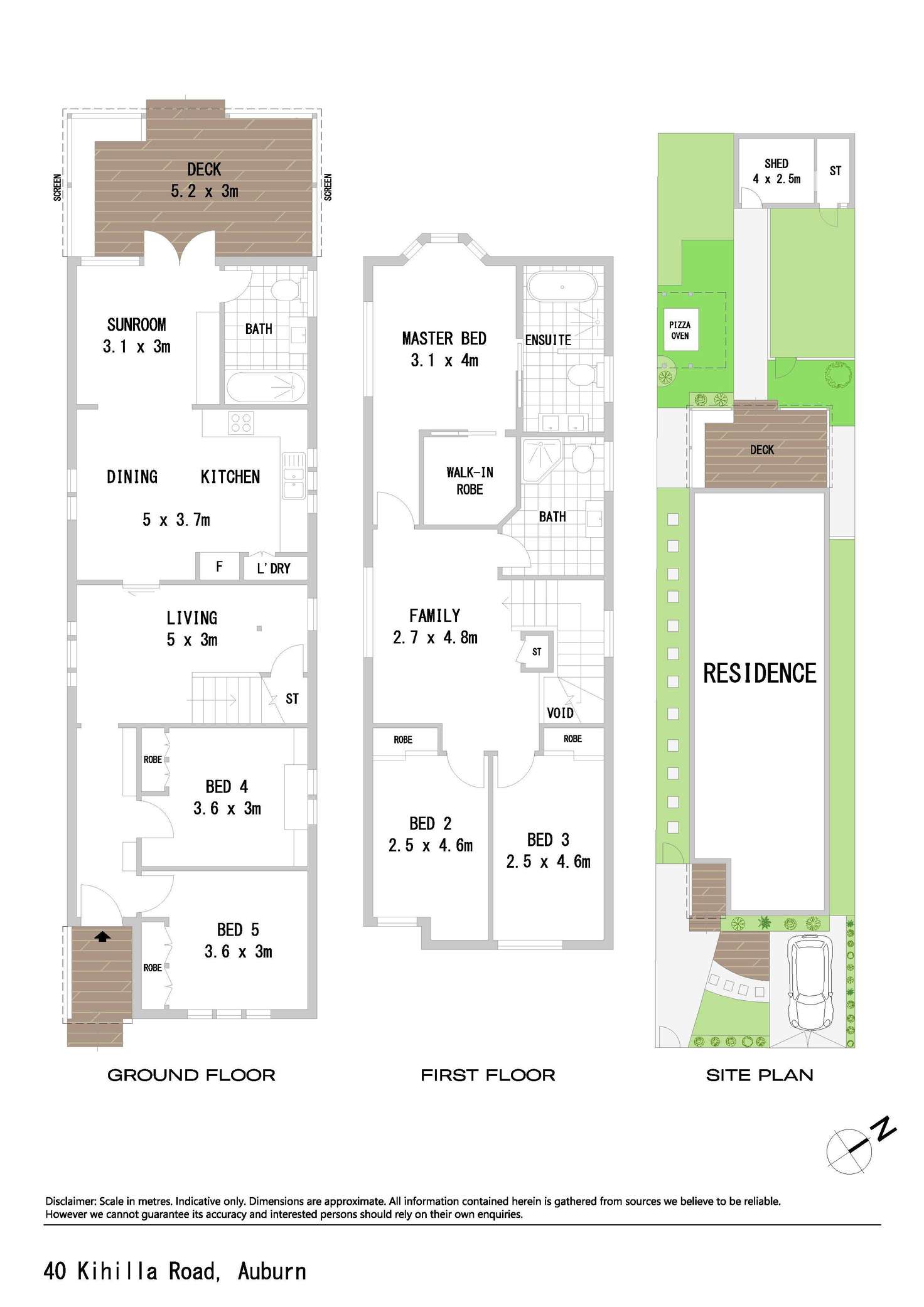 Floorplan of Homely house listing, 40 Kihilla Road, Auburn NSW 2144