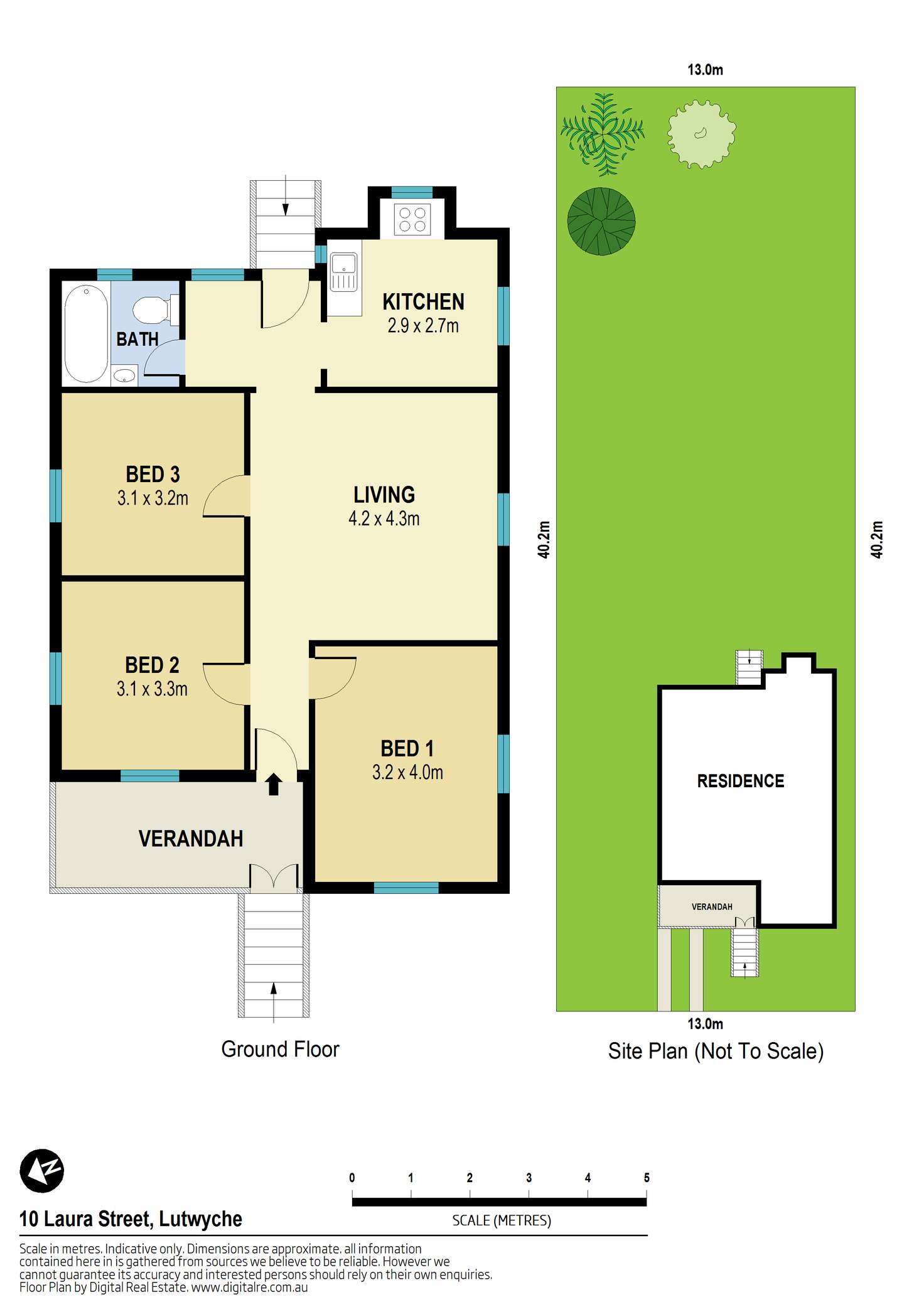 Floorplan of Homely house listing, 10 Laura Street, Lutwyche QLD 4030