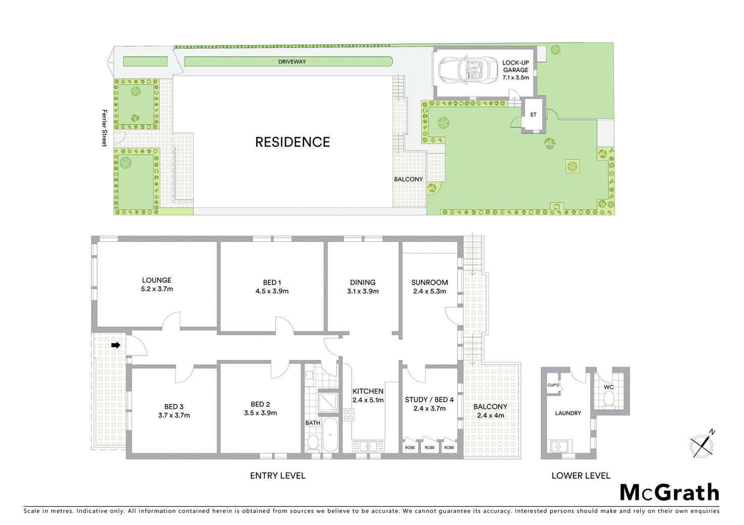 Floorplan of Homely house listing, 7 Ferrier Street, Rockdale NSW 2216