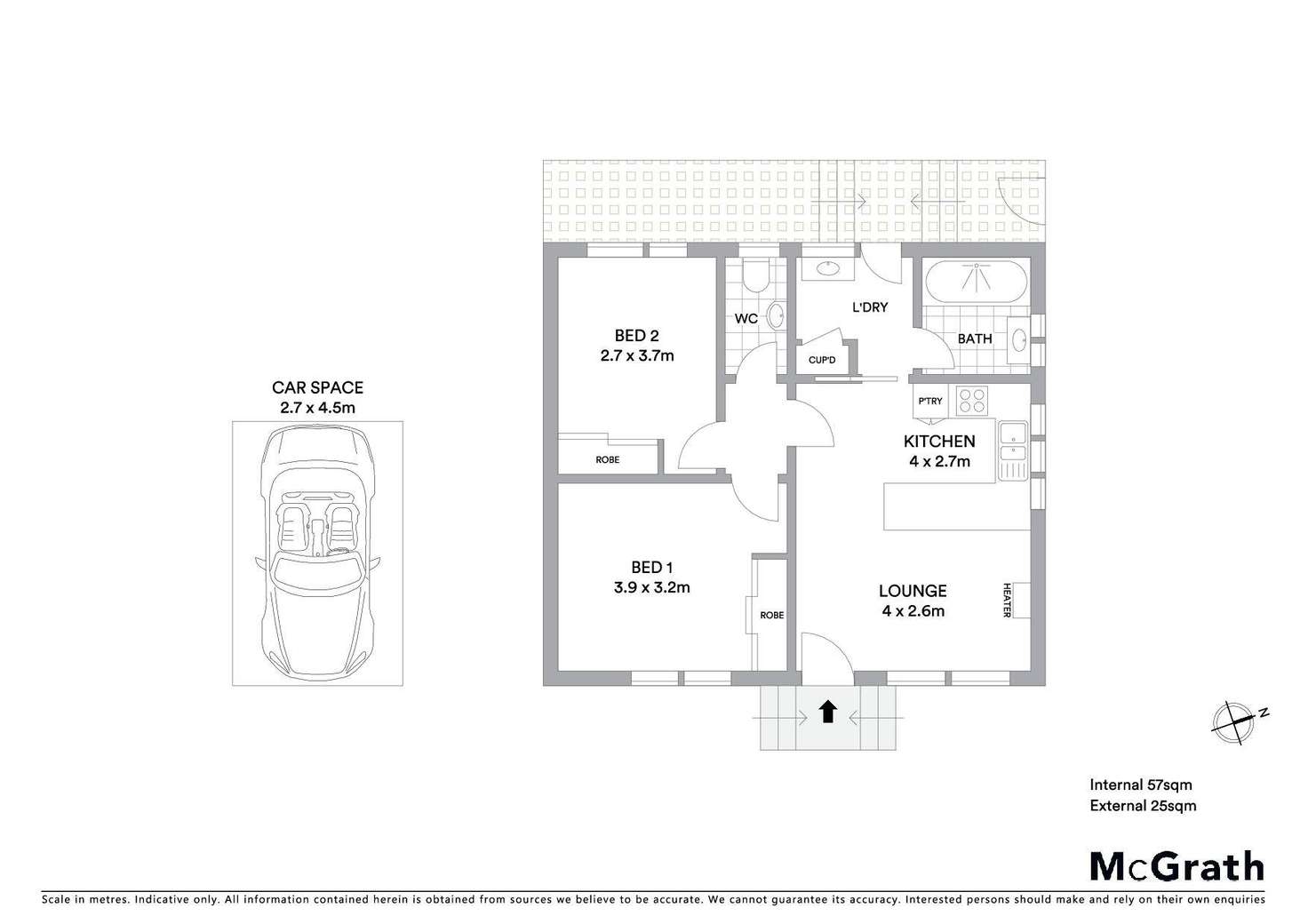 Floorplan of Homely house listing, 6/450 Ryrie Street, East Geelong VIC 3219